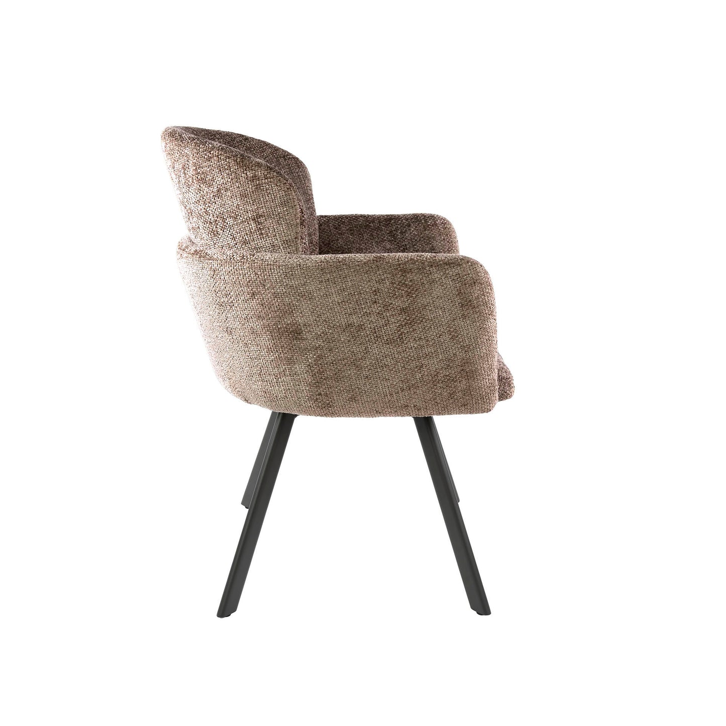 Stuhl – drehbar 2-er pack – 58×61×85 cm – Hoven taupe | Modell N0237