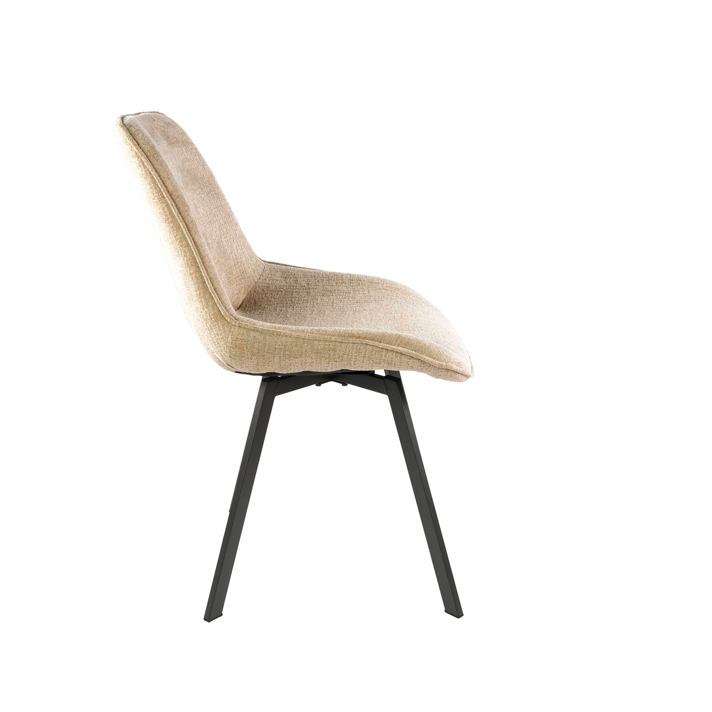 Stuhl – drehbar 4-er pack – 51×63×87 cm – Jaroq sand | Modell N0238