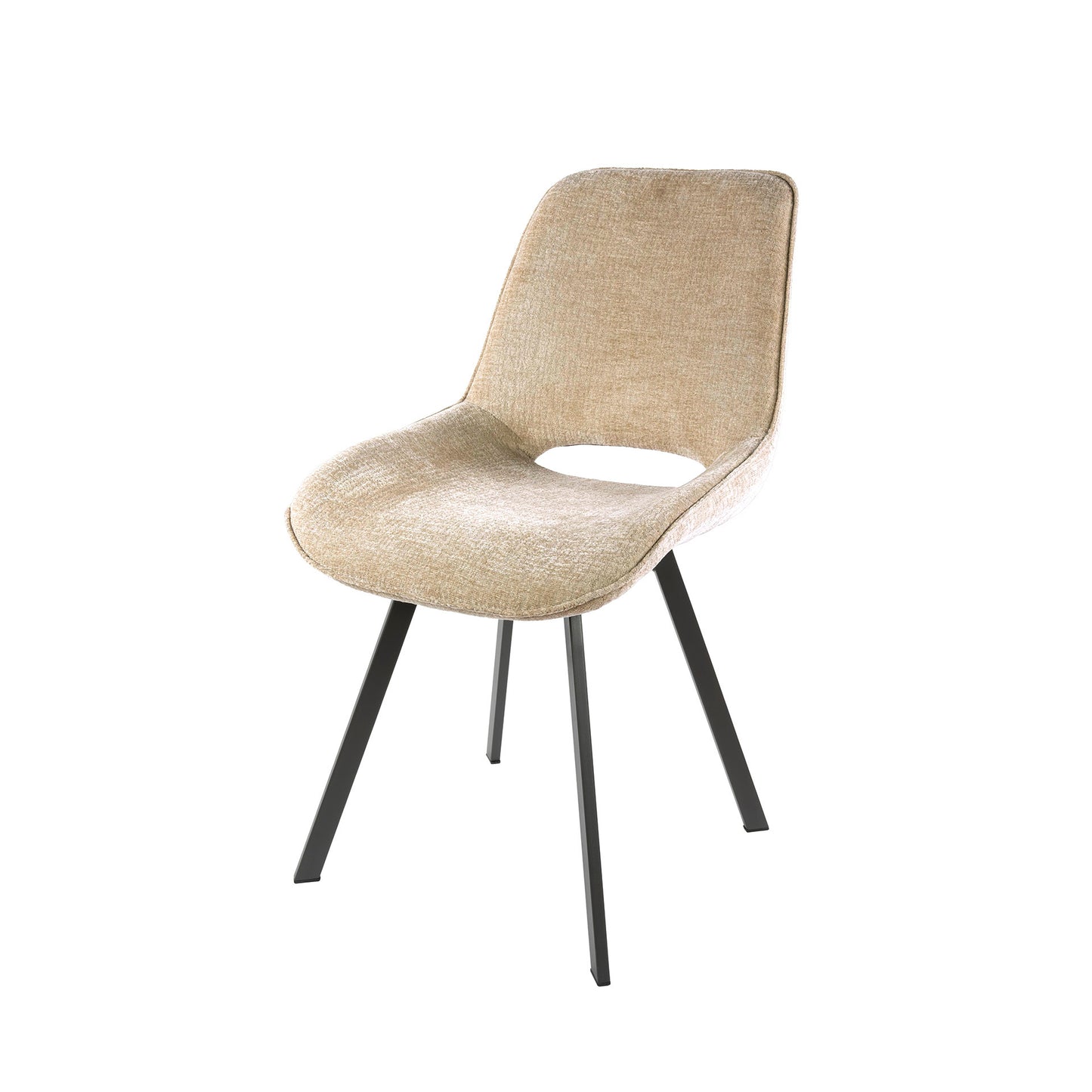 Stuhl – drehbar 4-er pack – 51×63×87 cm – Jaroq sand | Modell N0238