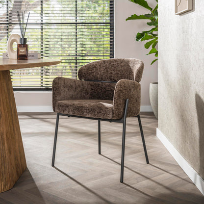 Stuhl – 2-er pack – 62×61×80 cm – Hoven taupe | Modell N0244
