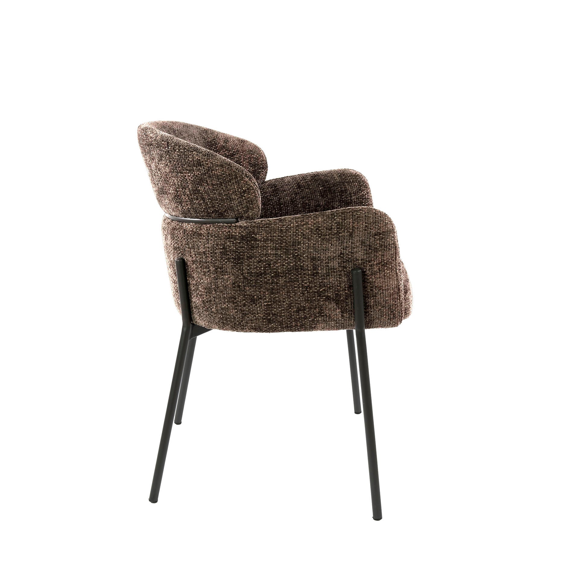 Stuhl – 2-er pack – 62×61×80 cm – Hoven taupe | Modell N0244