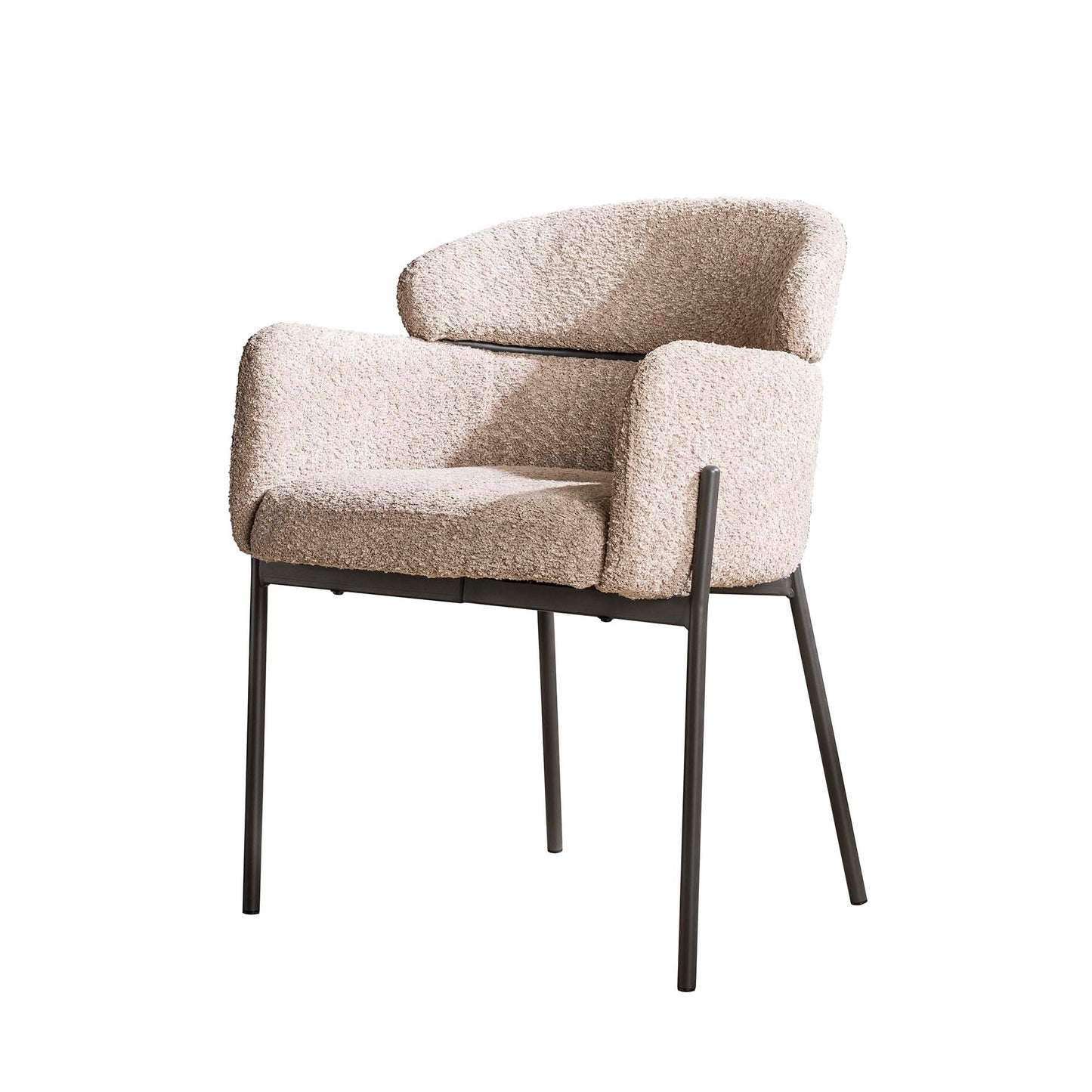 Stuhl – 2-er pack – 62×61×80 cm – Hoven taupe | Modell N0244