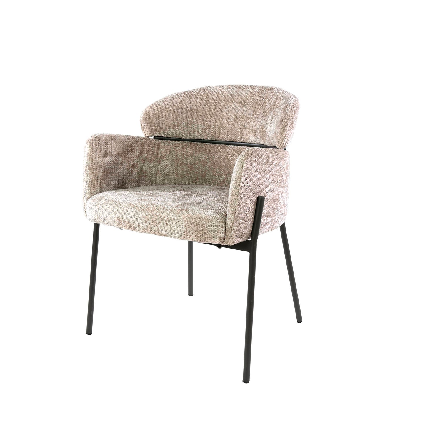 Stuhl – 2-er pack – 62×61×80 cm – Hoven taupe | Modell N0244