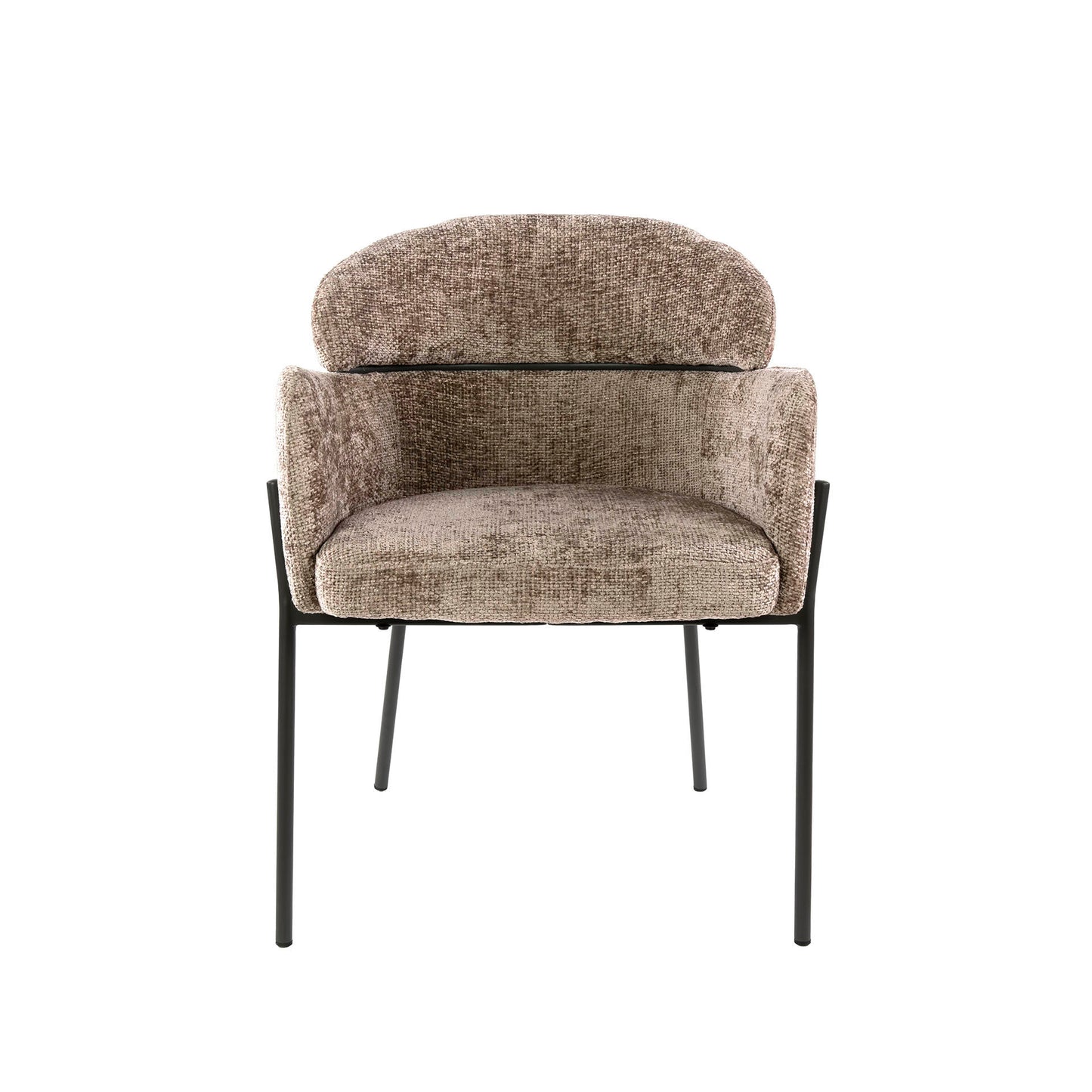 Stuhl – 2-er pack – 62×61×80 cm – Hoven taupe | Modell N0244