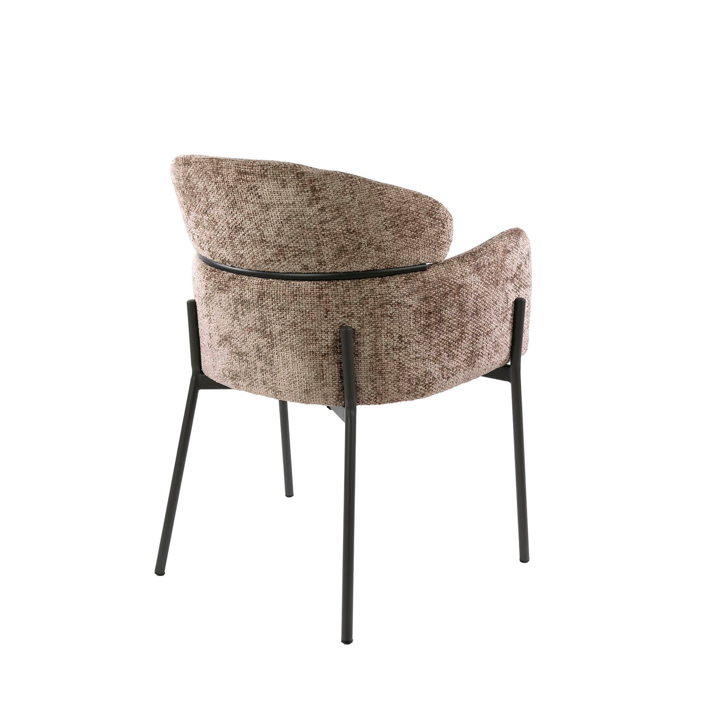 Stuhl – 2-er pack – 62×61×80 cm – Hoven taupe | Modell N0244