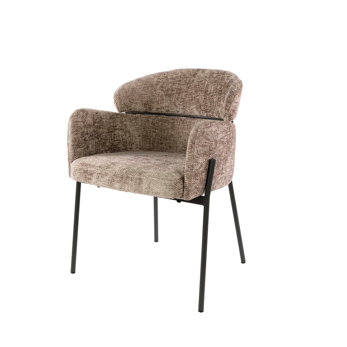 Stuhl – 2-er pack – 62×61×80 cm – Hoven taupe | Modell N0244