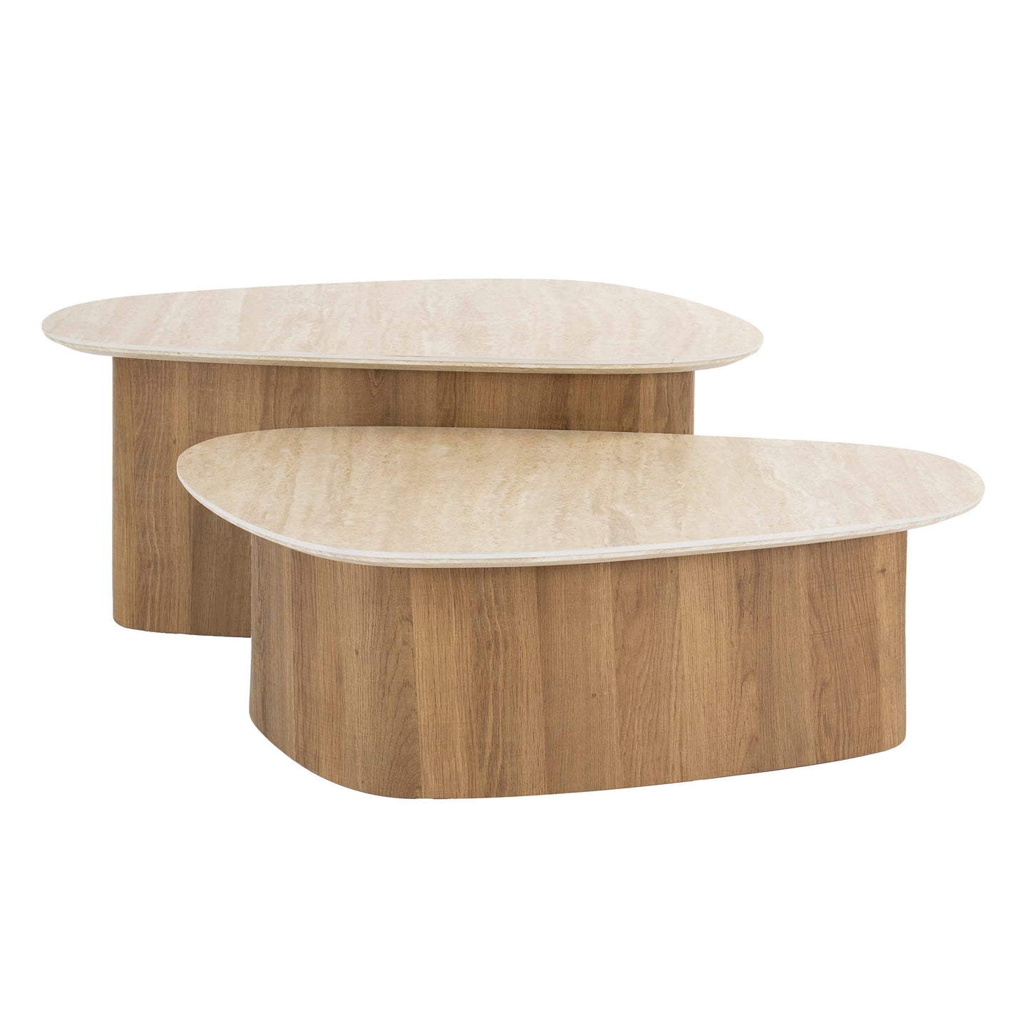 Couchtisch – 90×43×40 cm – Keramik travertin | Modell N0255