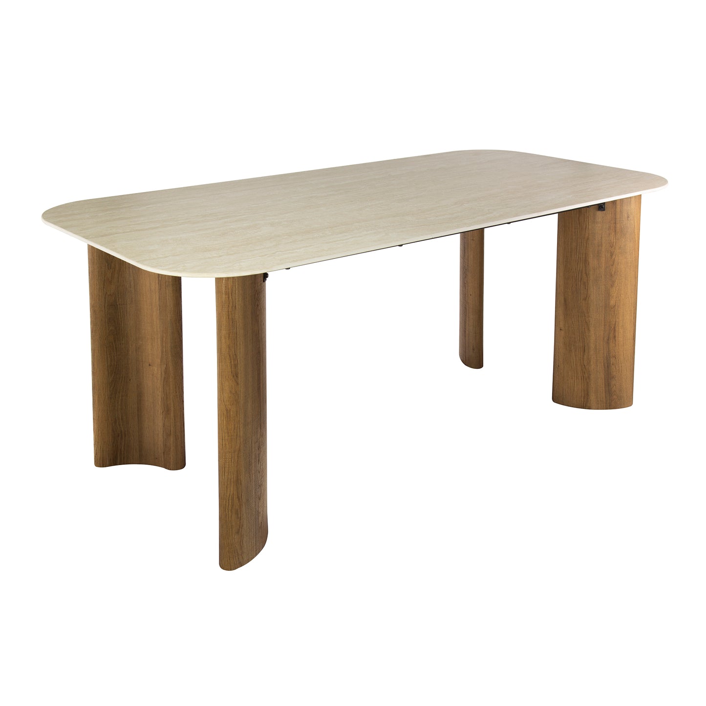 Esstisch – 180×90×76 cm – Keramik travertin | Modell N0261