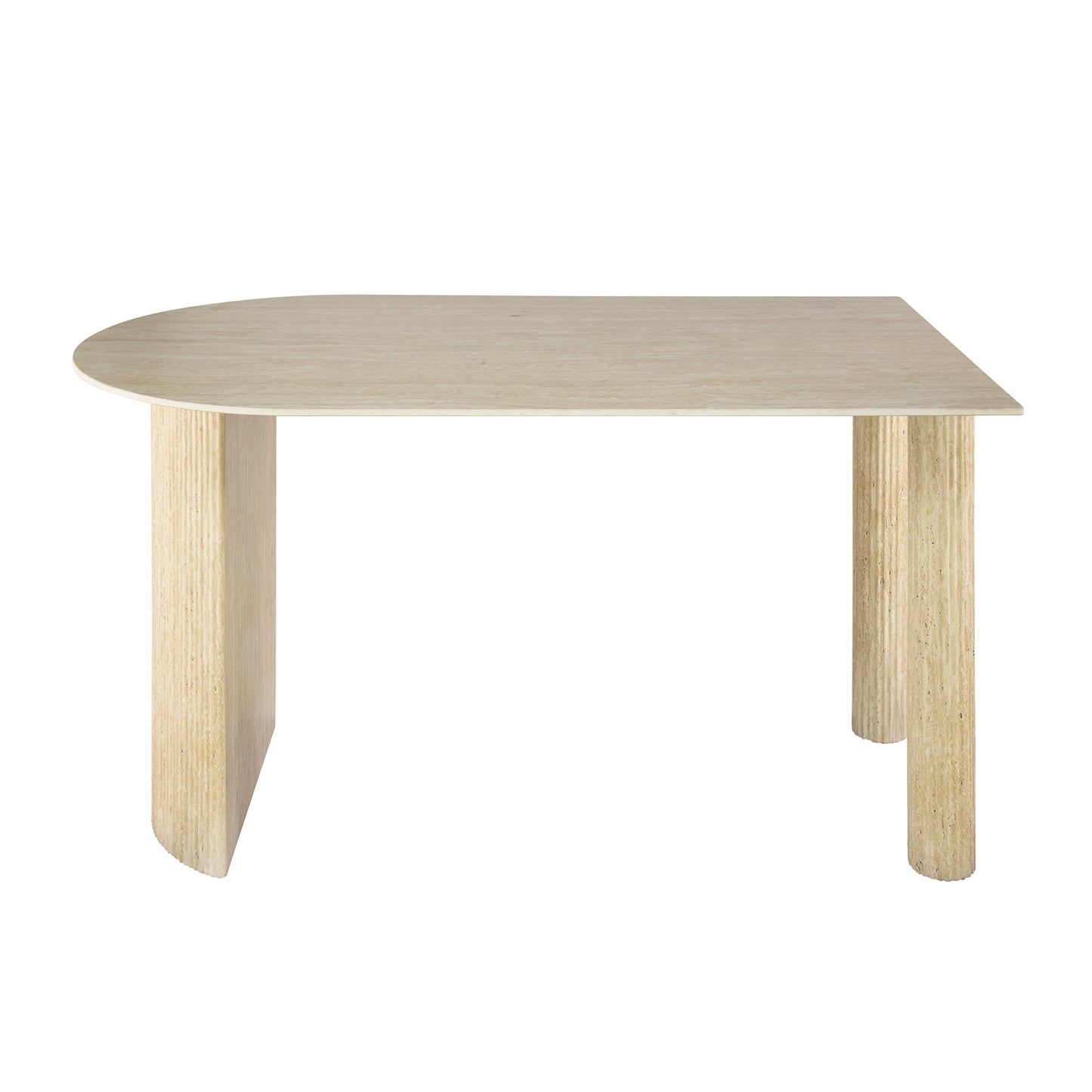 Esstisch – 140×80×77 cm – Keramik travertin | Modell N0272