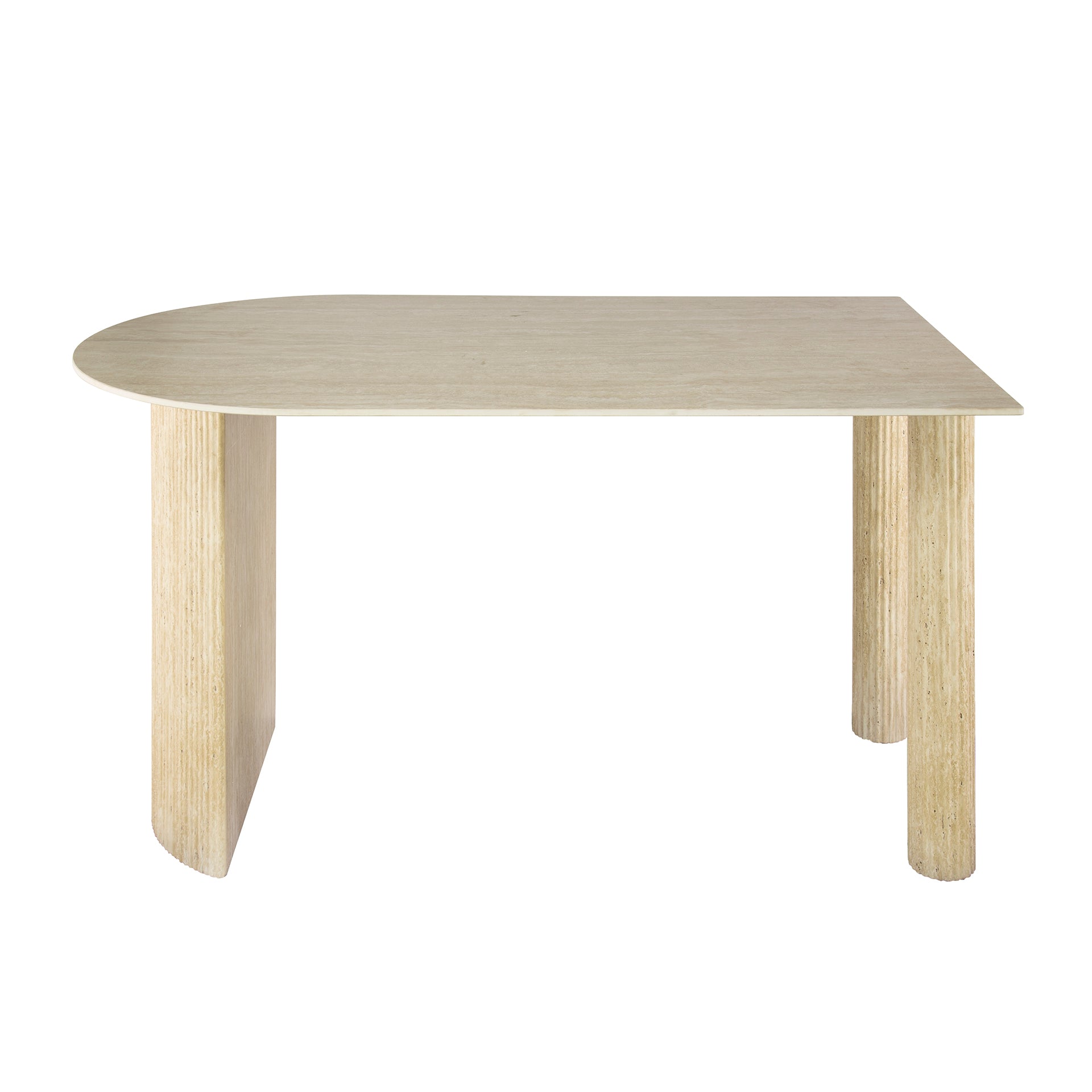 Esstisch – 140×80×77 cm – Keramik travertin | Modell N0272