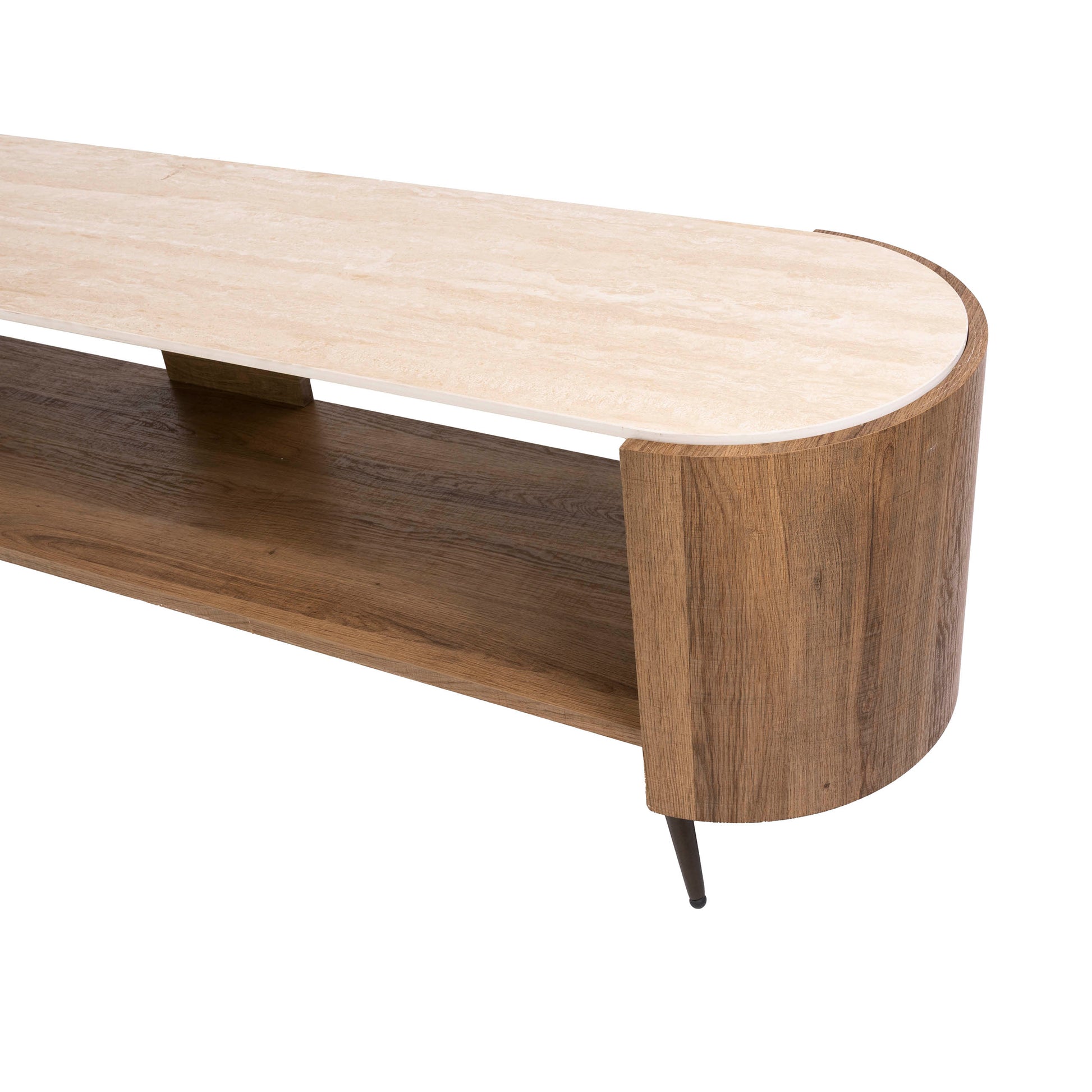 TV-Board – 180×41×50 cm – Keramik travertin | Modell N0274