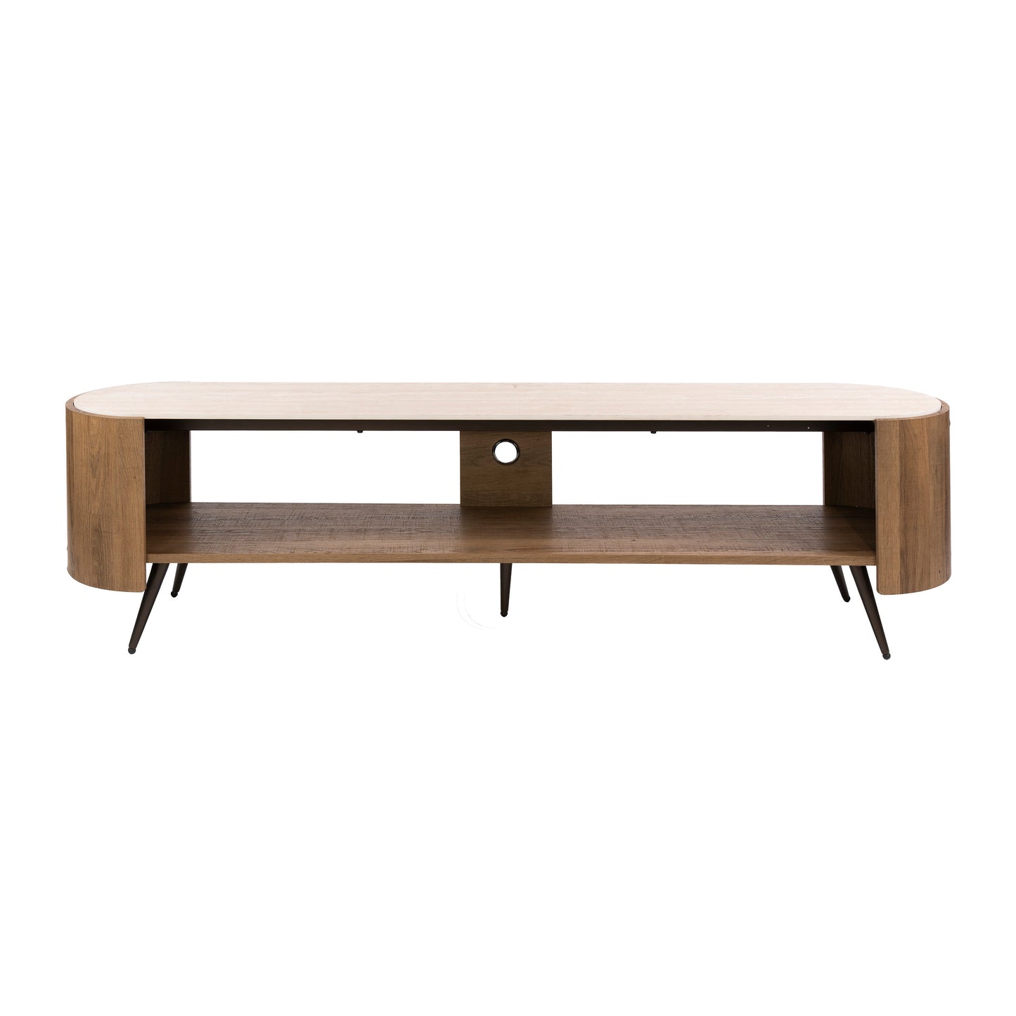 TV-Board – 180×41×50 cm – Keramik travertin | Modell N0274