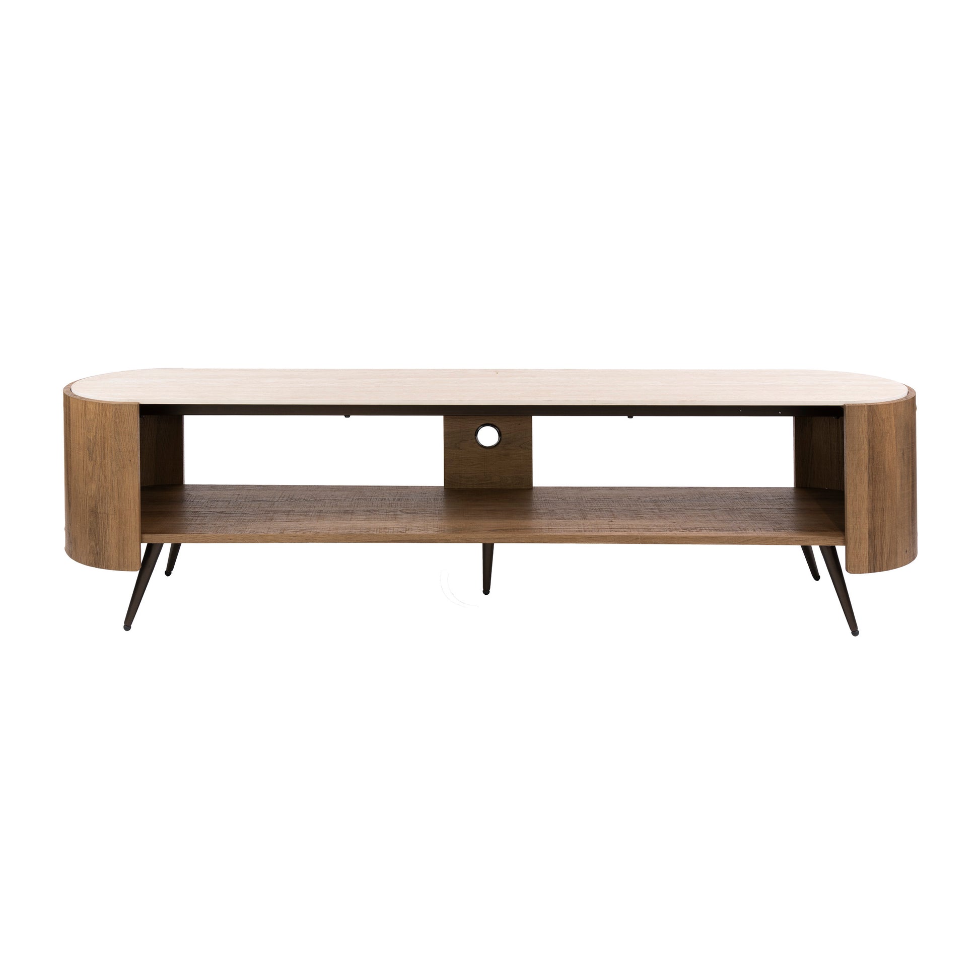 TV-Board – 180×41×50 cm – Keramik travertin | Modell N0274