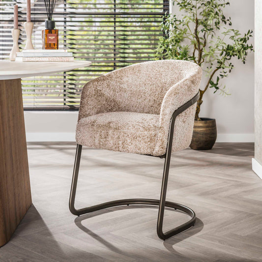 Stuhl – 2-er pack – 59×58×79 cm – Alura sand | Modell N0276