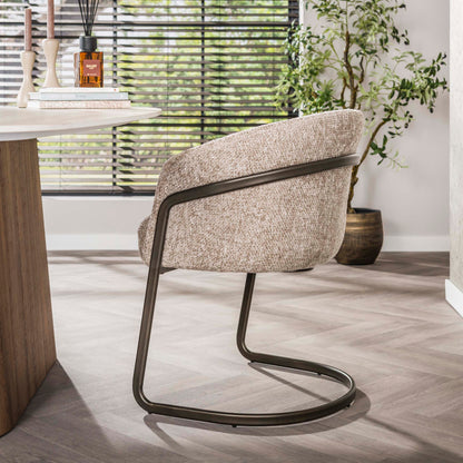 Stuhl – 2-er pack – 59×58×79 cm – Alura sand | Modell N0276