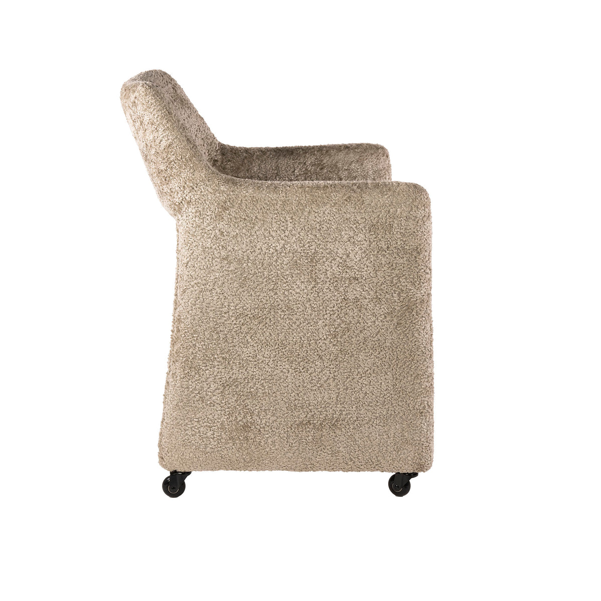 Stuhl – rollen 2-er pack – 61×64×82 cm – Alura sand | Modell N0277