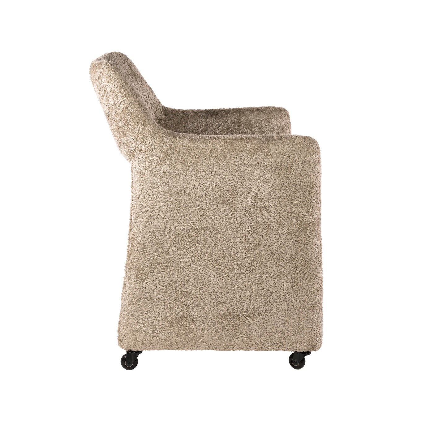 Stuhl – rollen 2-er pack – 61×64×82 cm – Alura sand | Modell N0277