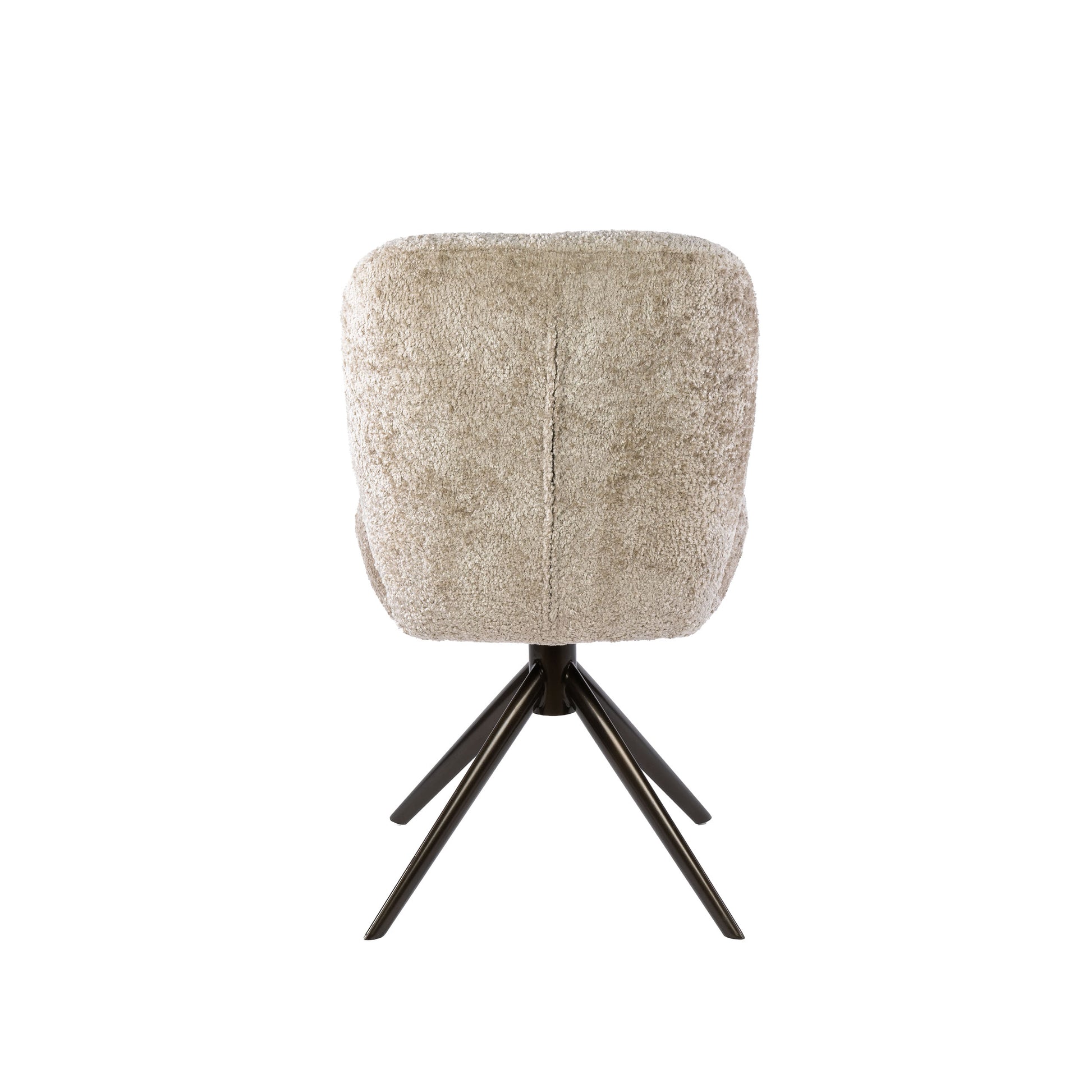 Stuhl – drehbar 2-er pack – 48×60×84 cm – Alura sand-braun | Modell N0279