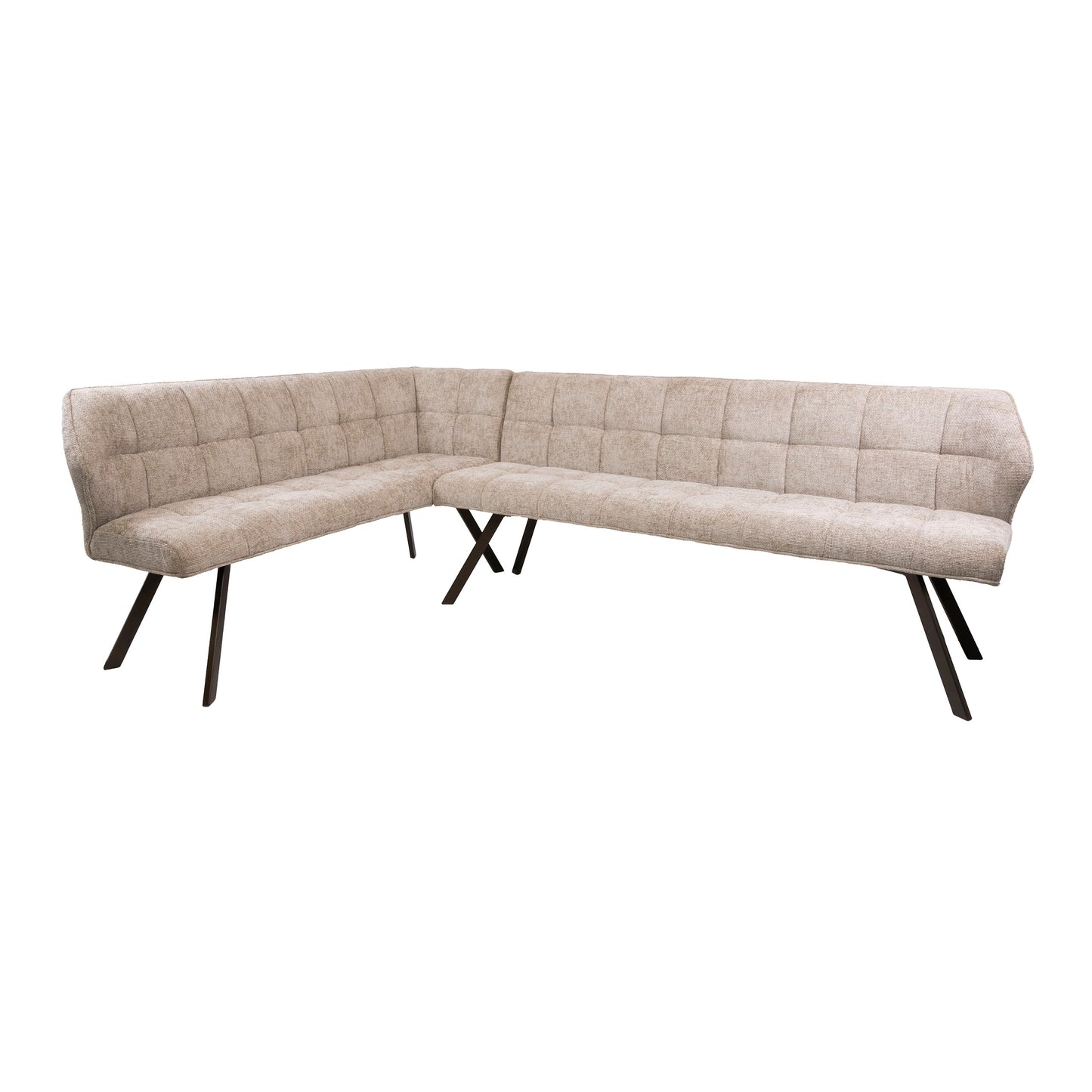 Esszimmerbank – 242×165×82 cm – Hoven sand - braun | Modell N0280