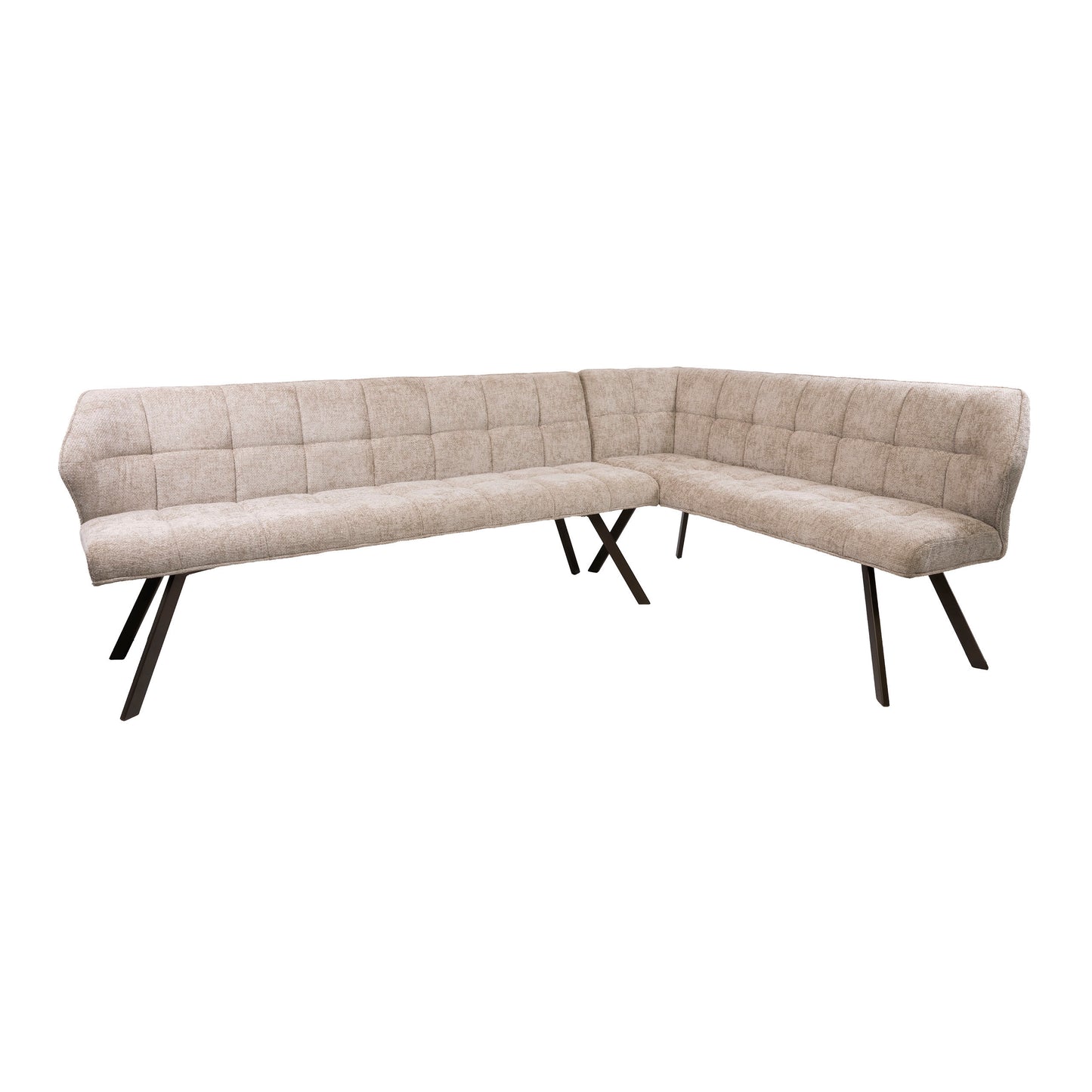 Esszimmerbank – 242×165×82 cm – Hoven sand - braun | Modell N0281