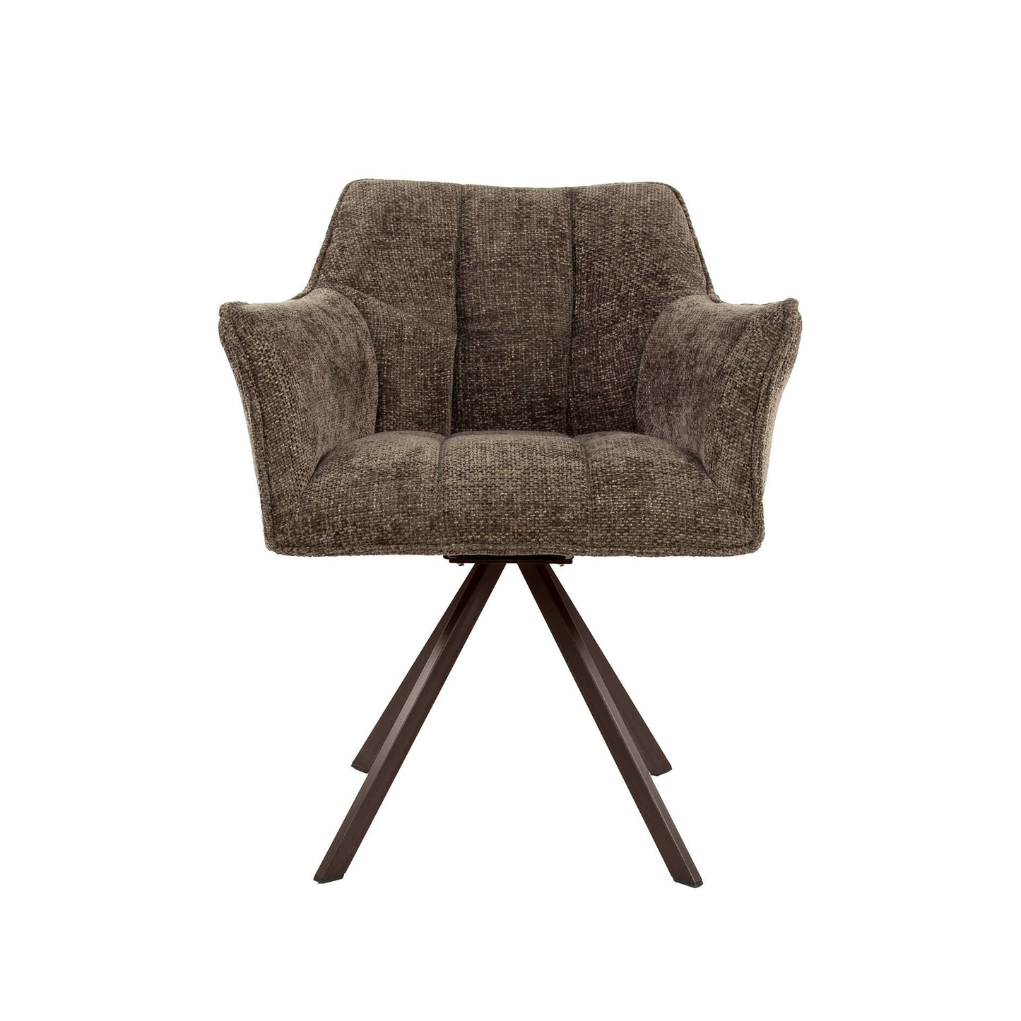 Stuhl – drehbar 2-er pack – 63×60×81 cm – Velours anthrazit | Modell N0283