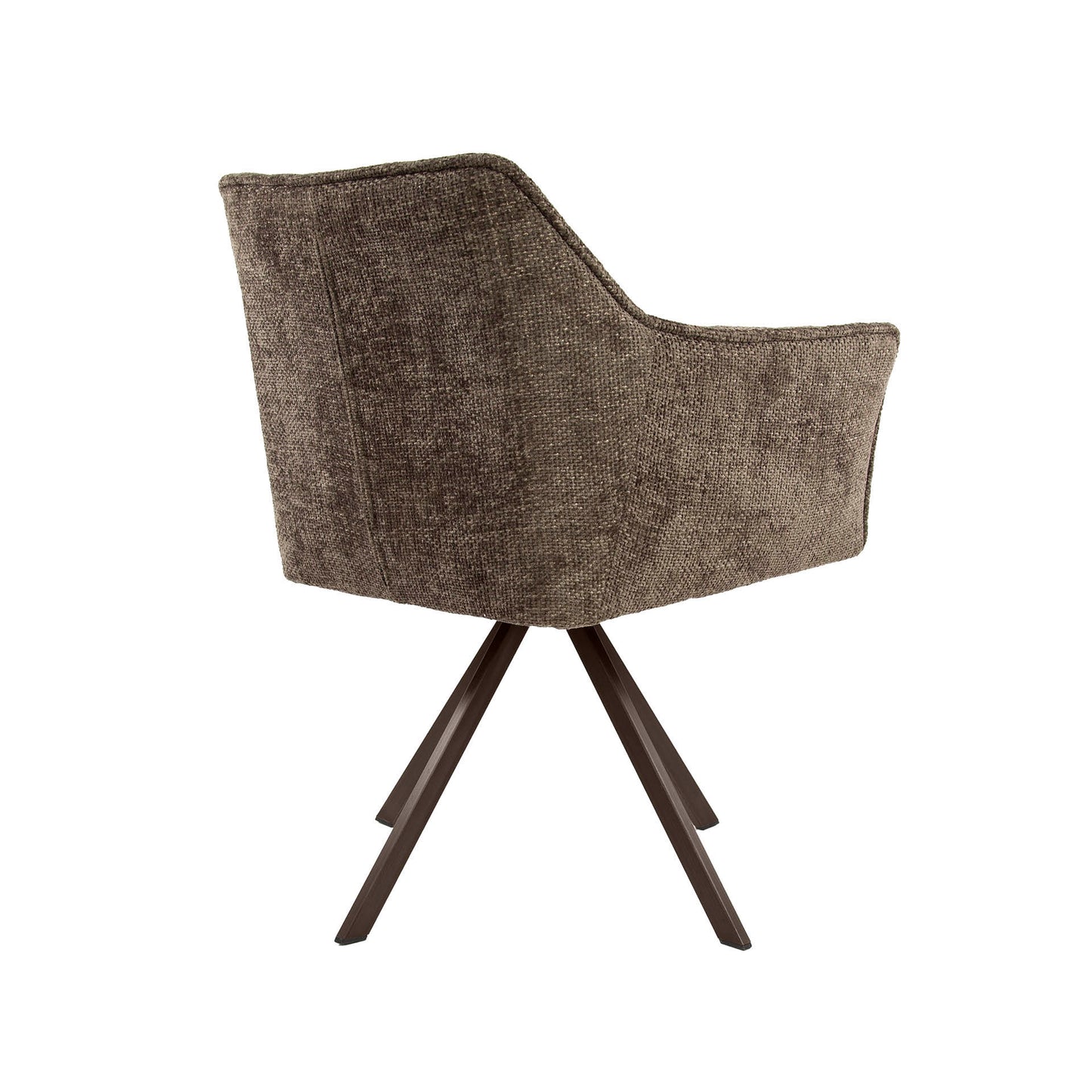 Stuhl – drehbar 2-er pack – 63×60×81 cm – Velours anthrazit | Modell N0283