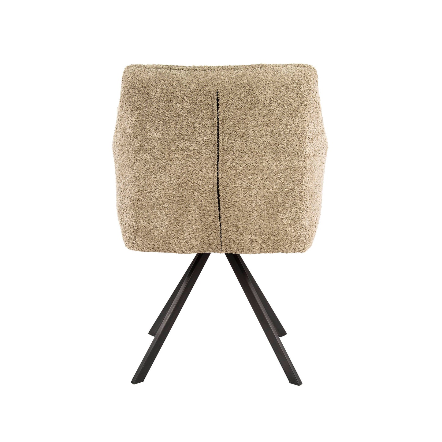 Stuhl – drehbar 2-er pack – 63×60×81 cm – Velours anthrazit | Modell N0283
