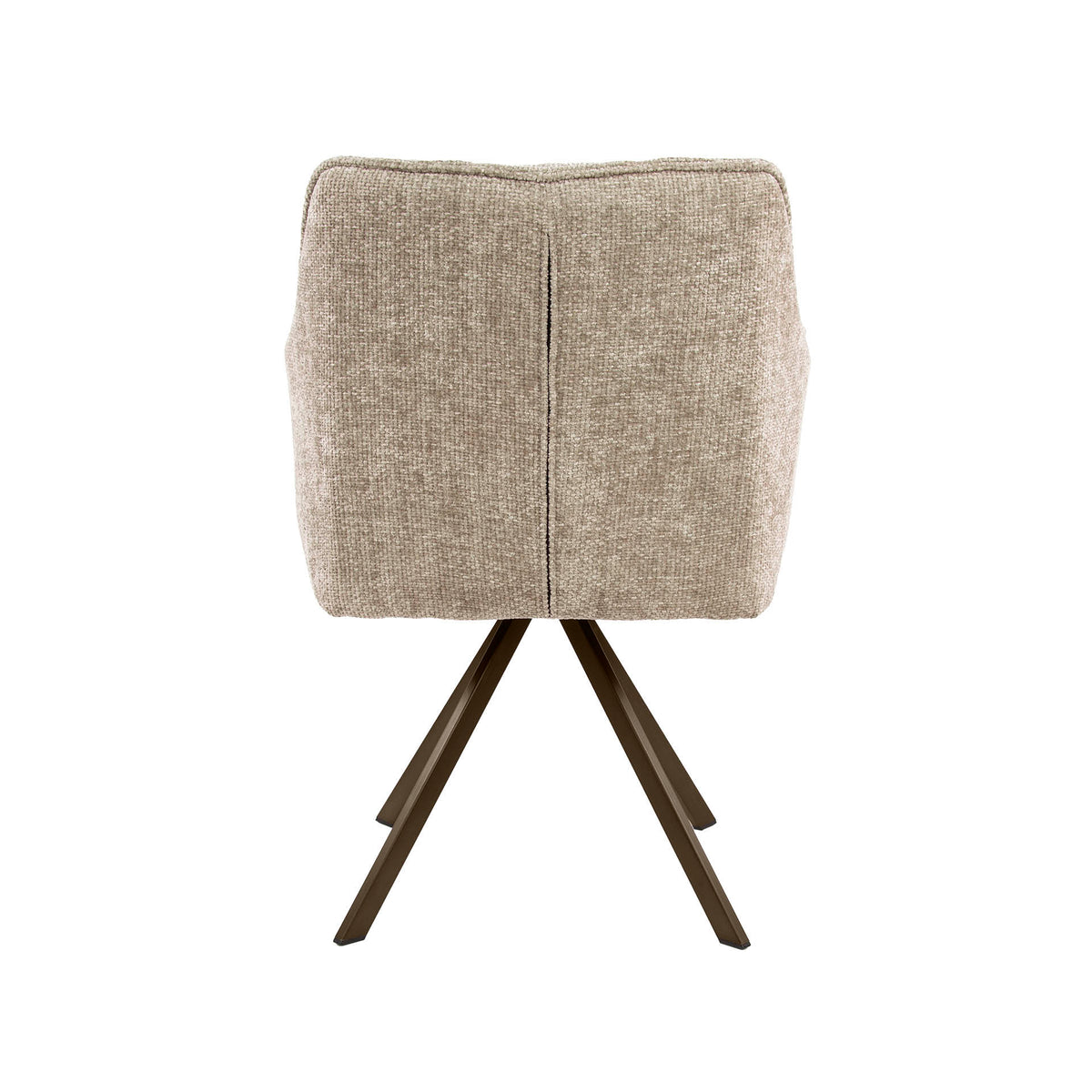 Stuhl – drehbar 2-er pack – 63×60×81 cm – Velours anthrazit | Modell N0283