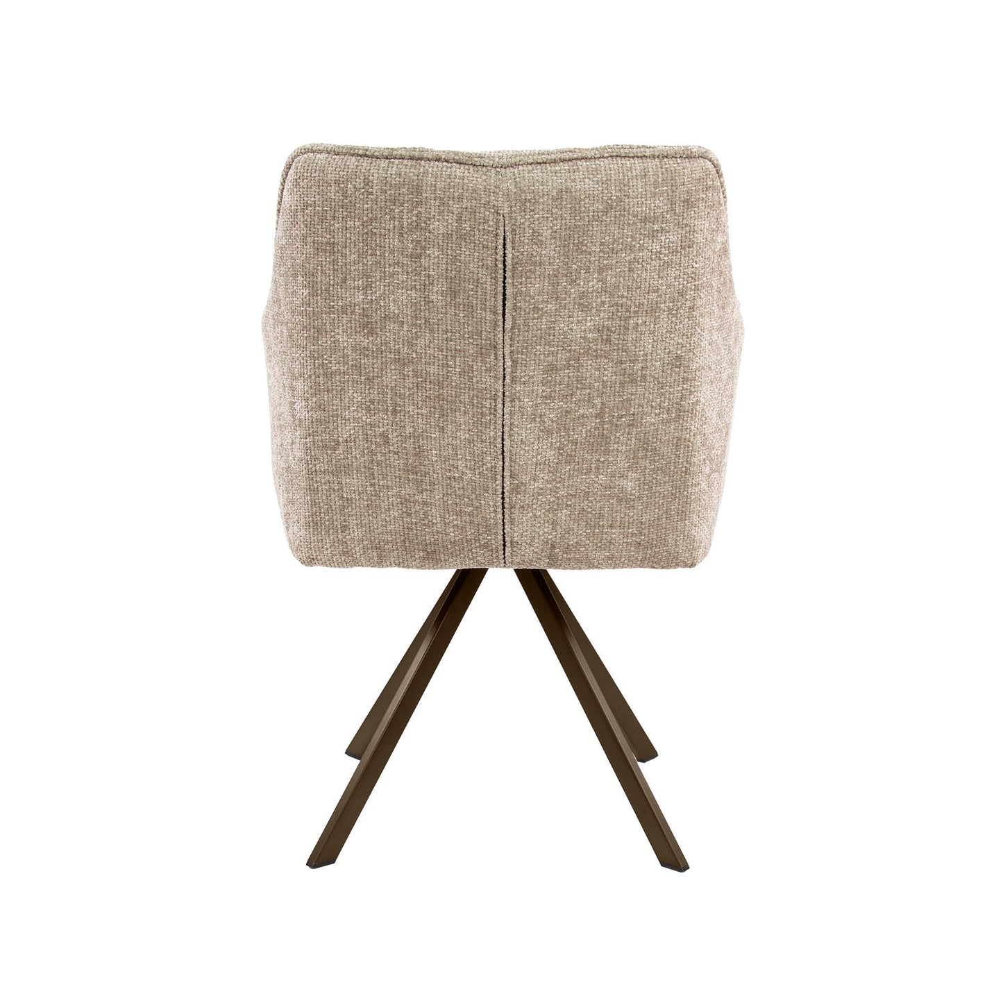 Stuhl – drehbar 2-er pack – 63×60×81 cm – Velours anthrazit | Modell N0283