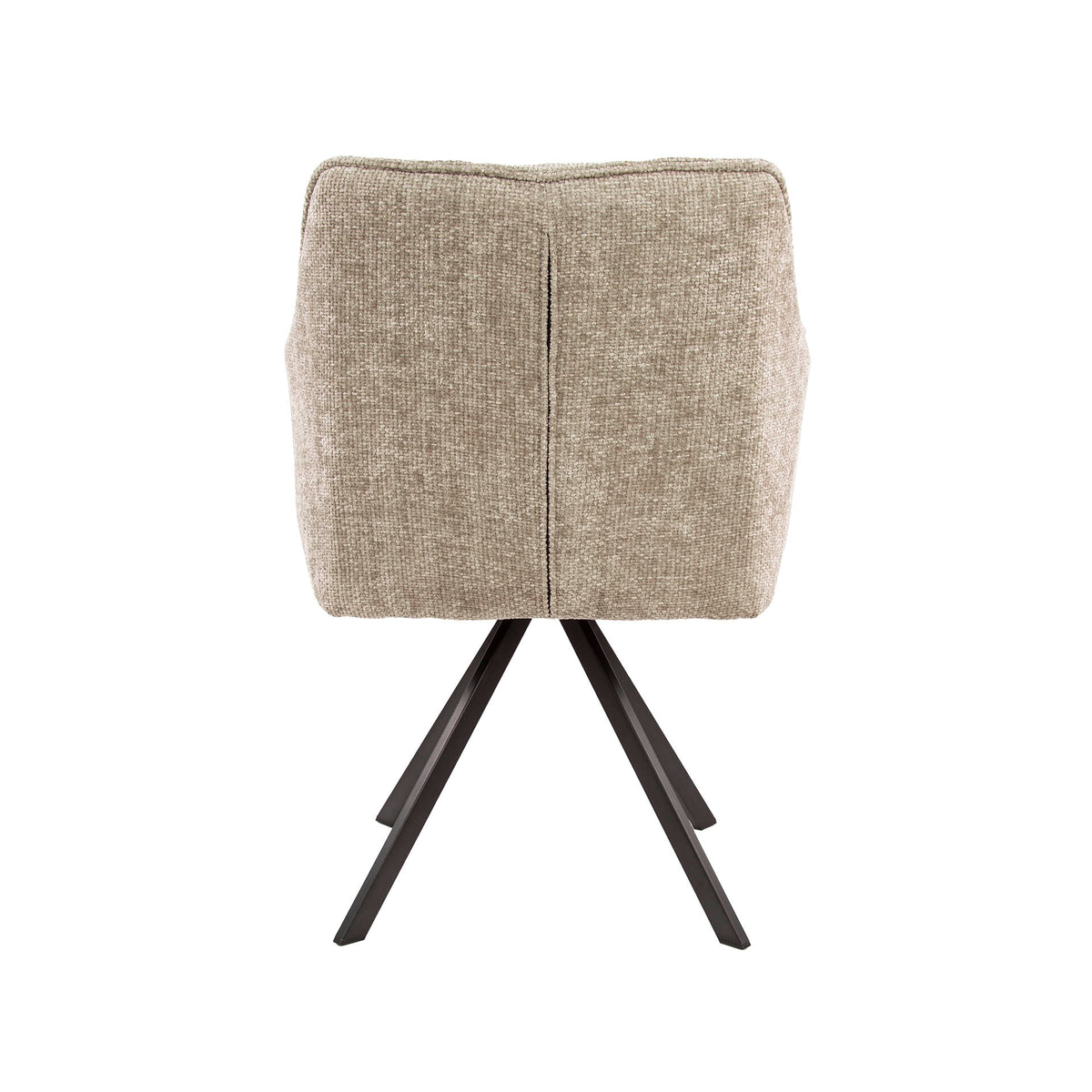 Stuhl – drehbar 2-er pack – 63×60×81 cm – Velours anthrazit | Modell N0283