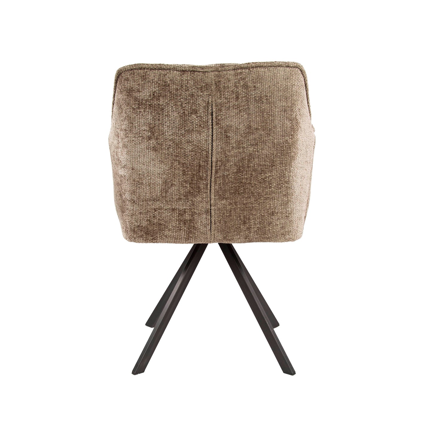 Stuhl – drehbar 2-er pack – 63×60×81 cm – Velours anthrazit | Modell N0283