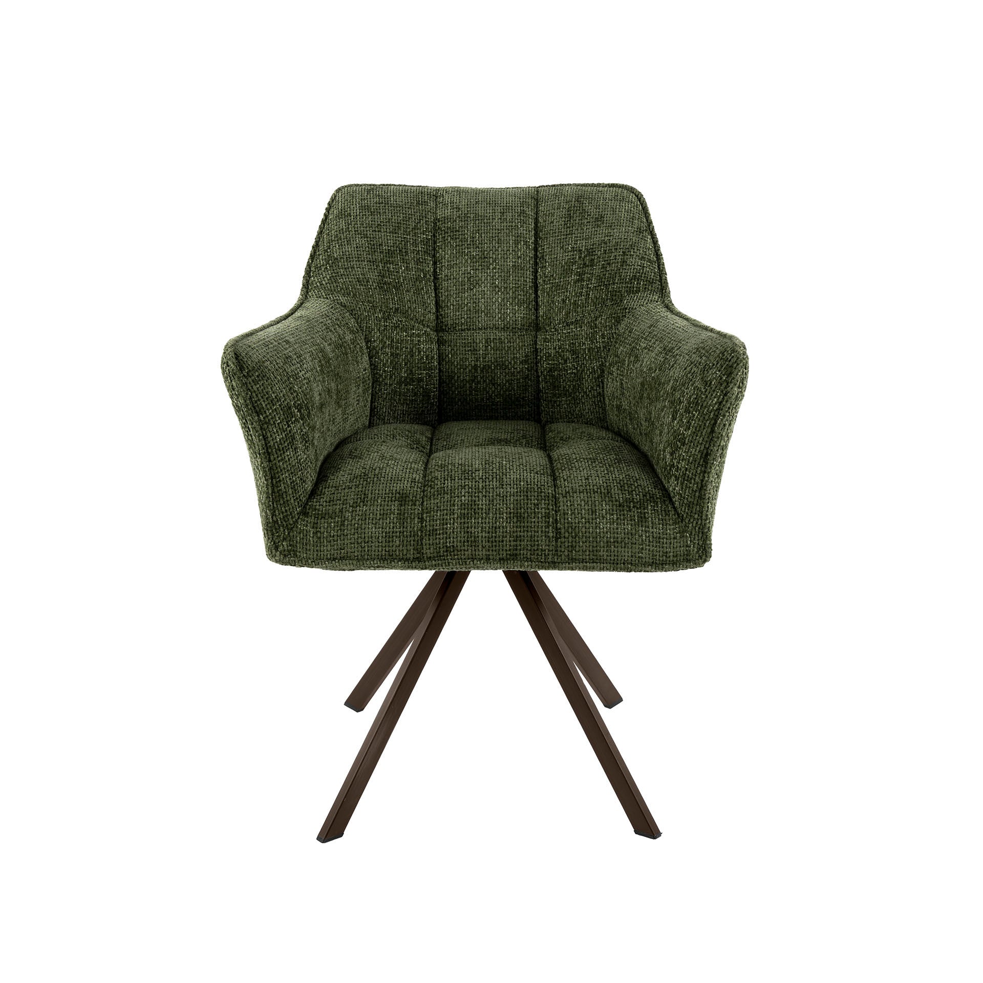 Stuhl – drehbar 2-er pack – 63×60×81 cm – Velours anthrazit | Modell N0283