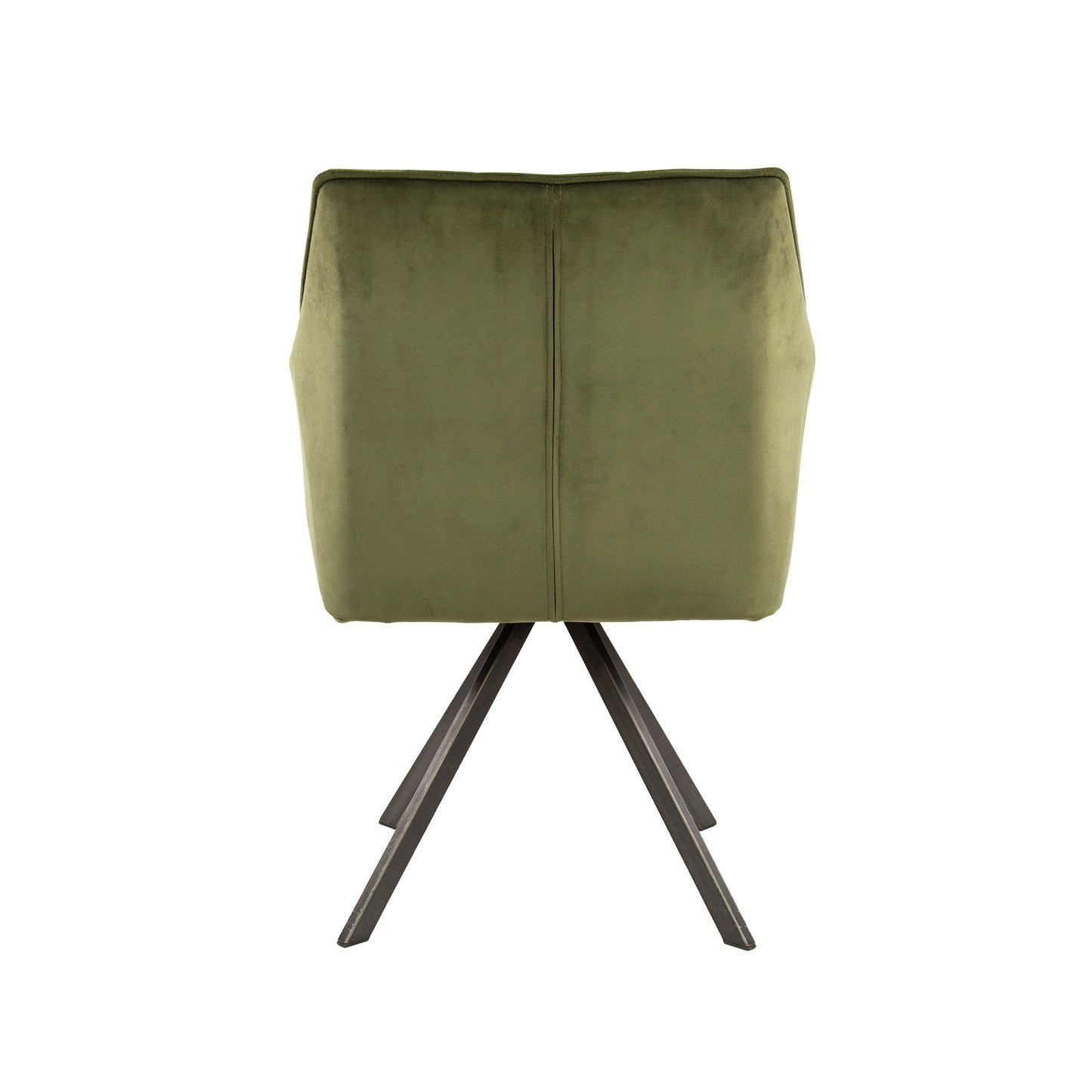 Stuhl – drehbar 2-er pack – 63×60×81 cm – Velours anthrazit | Modell N0283