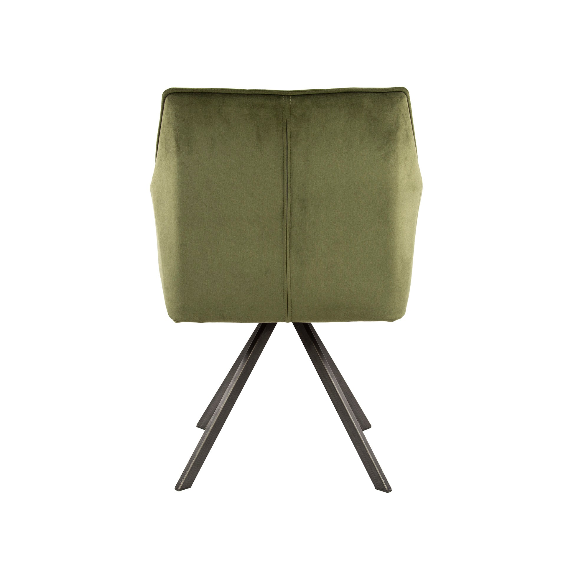 Stuhl – drehbar 2-er pack – 63×60×81 cm – Velours anthrazit | Modell N0283