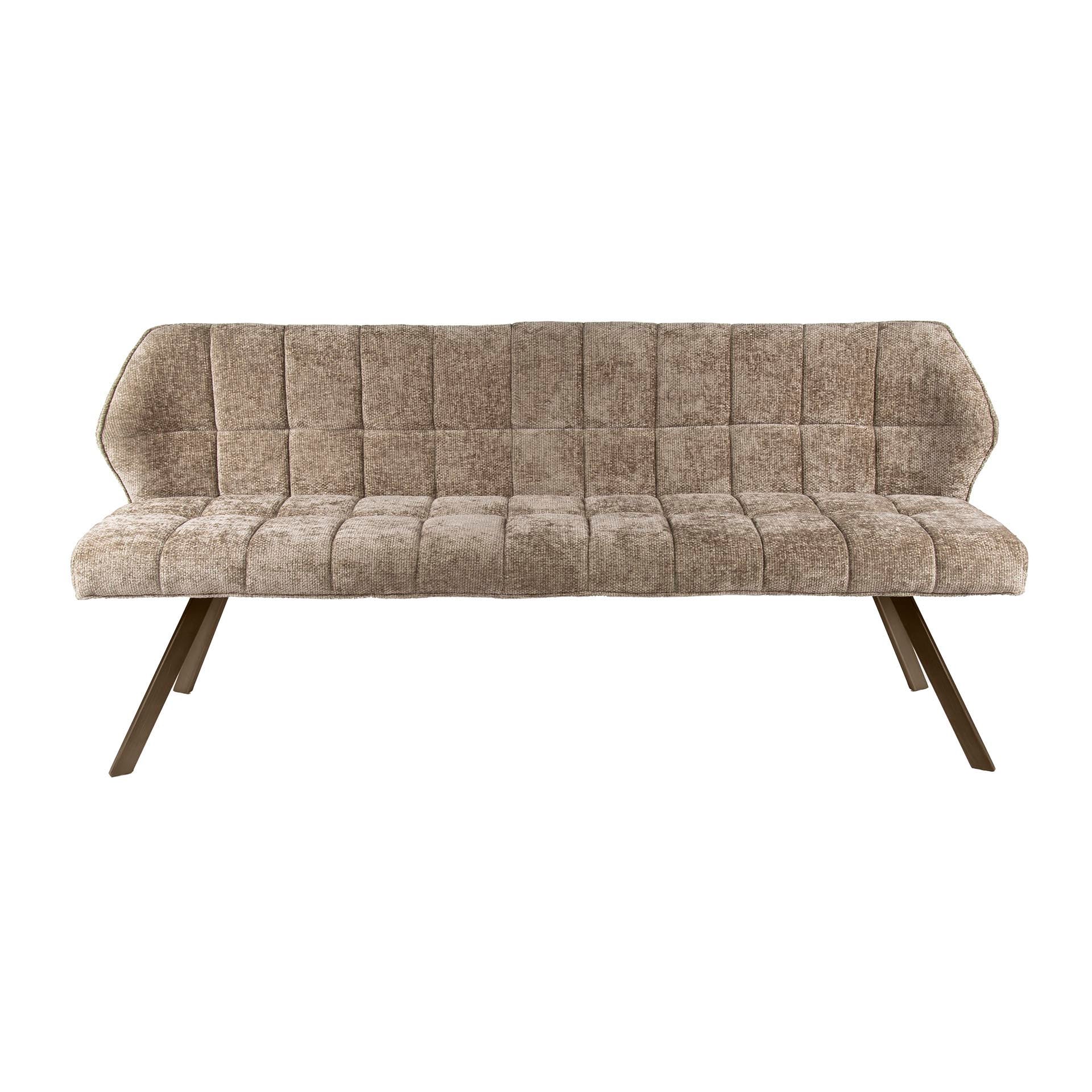 Esszimmerbank – 180×58×81 cm – Velours anthrazit | Modell N0284