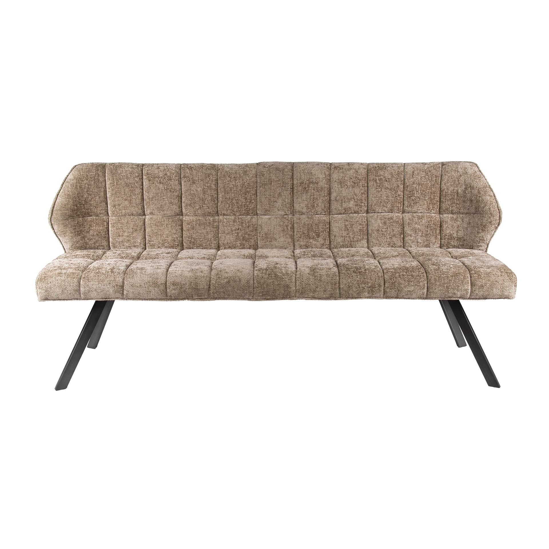 Esszimmerbank – 180×58×81 cm – Velours anthrazit | Modell N0284