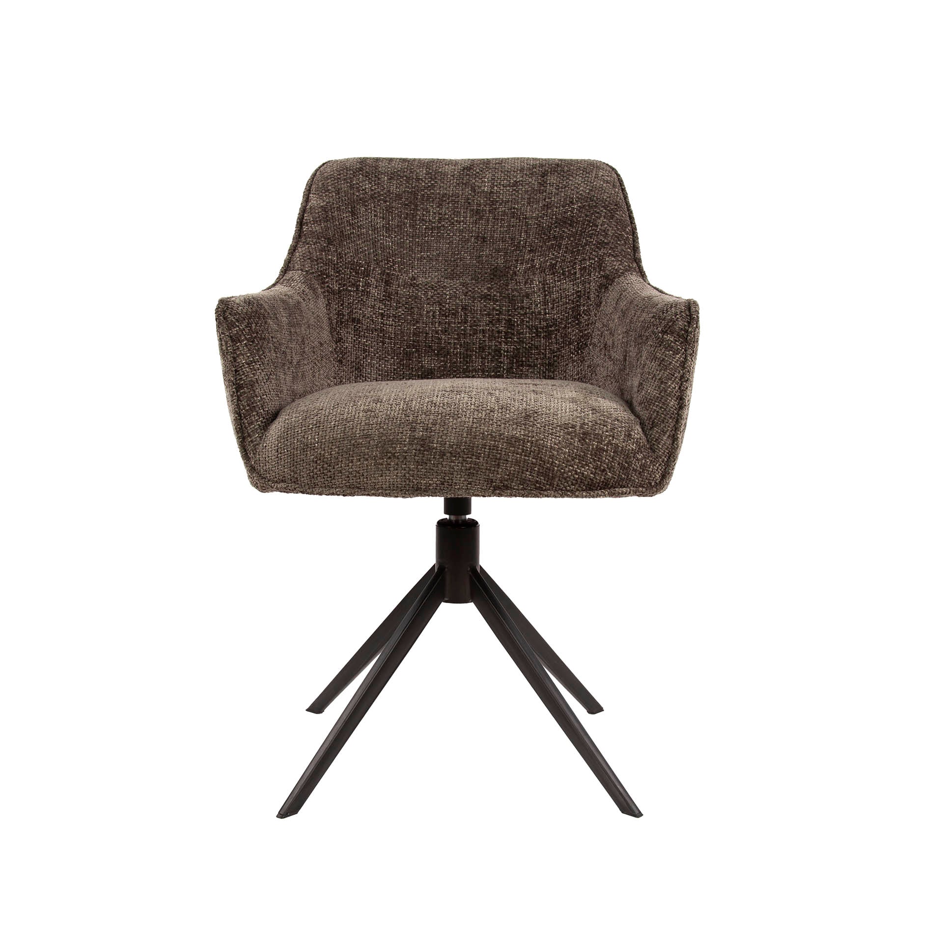 Stuhl – drehbar 2-er pack – 61×62×83 cm – Hoven taupe | Modell N0286