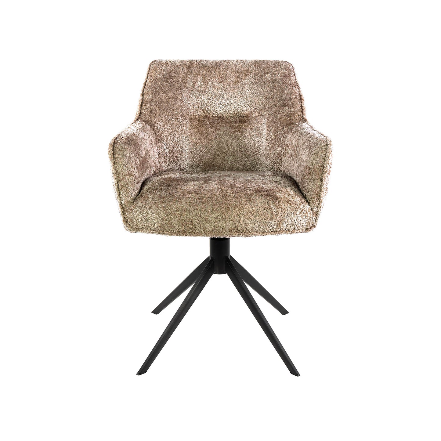 Stuhl – drehbar 2-er pack – 61×62×83 cm – Hoven taupe | Modell N0286