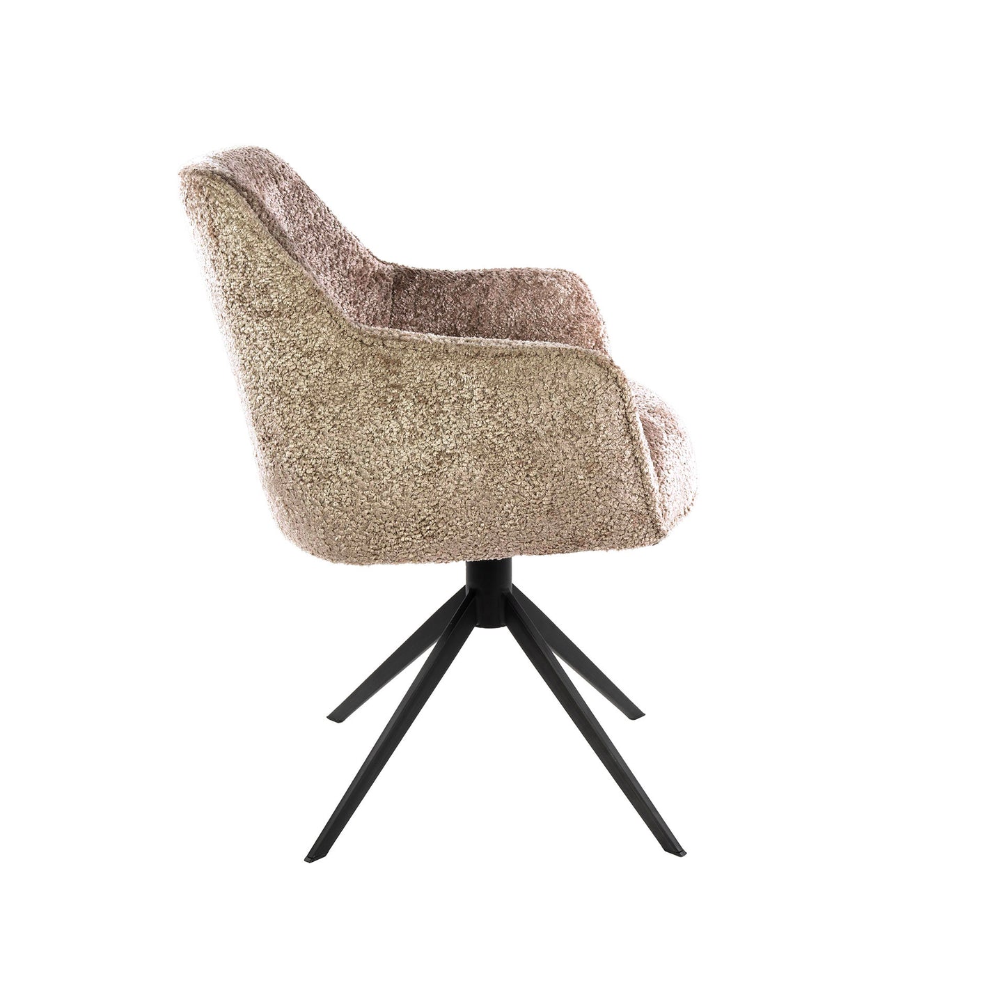 Stuhl – drehbar 2-er pack – 61×62×83 cm – Hoven taupe | Modell N0286