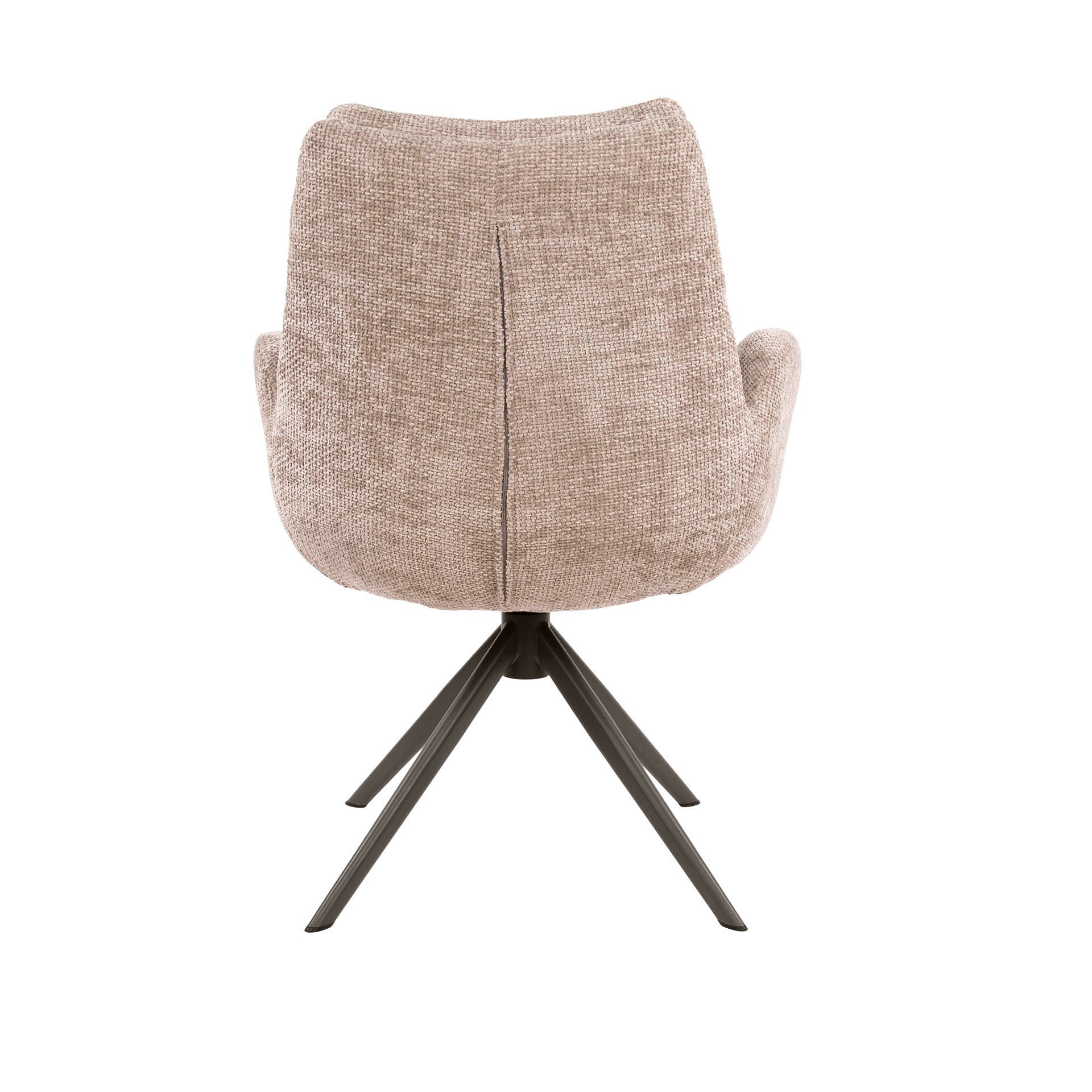 Stuhl – drehbar 2-er pack – 66×67×90 cm – Hoven taupe | Modell N0288