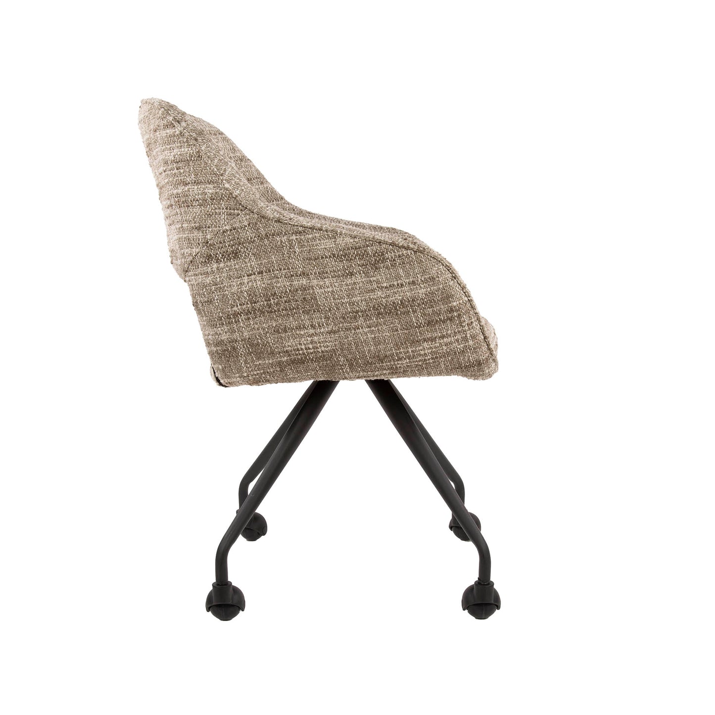 Stuhl – rollen 2-er pack – 60×62×84 cm – Eagle sand | Modell N0290