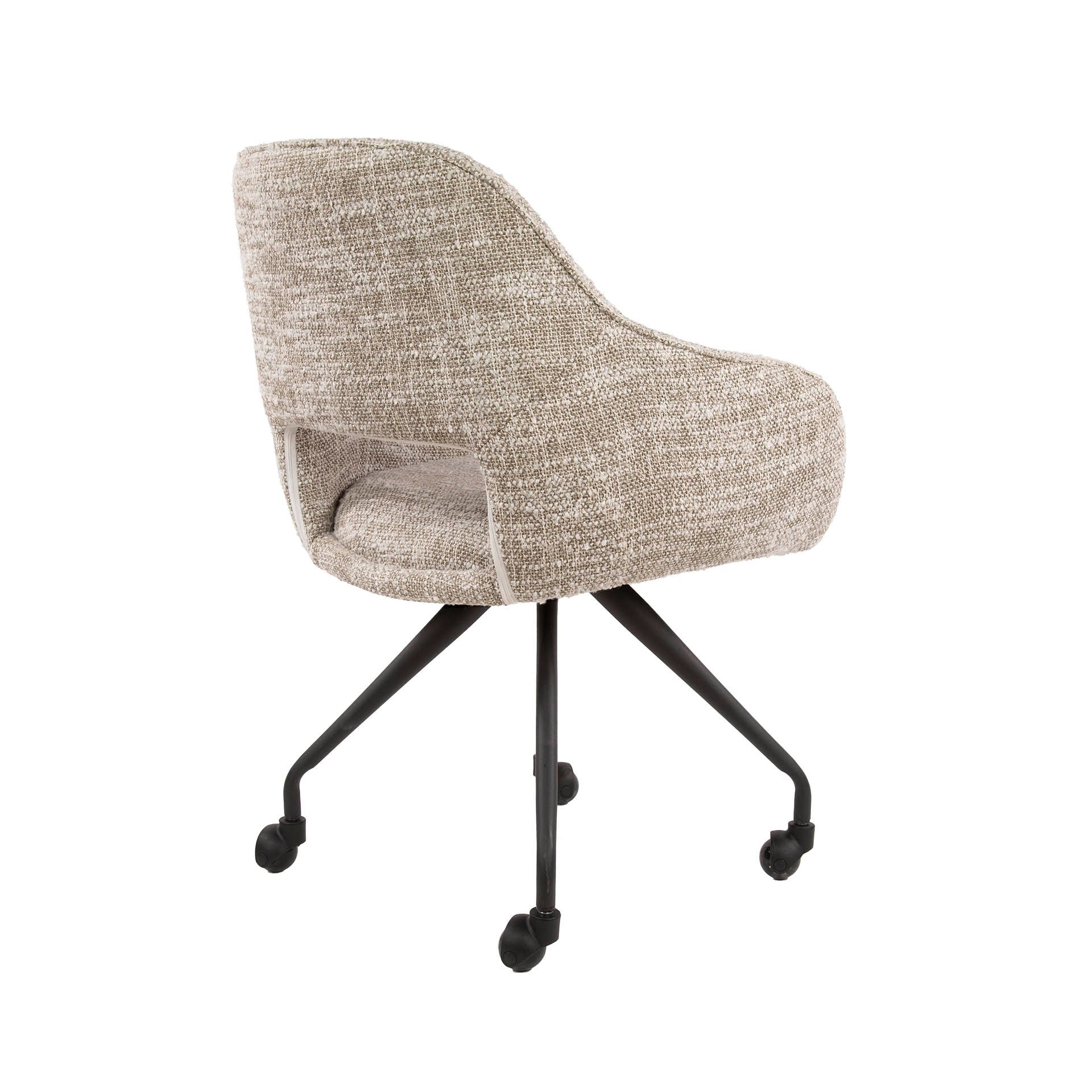 Stuhl – rollen 2-er pack – 60×62×84 cm – Eagle sand | Modell N0290