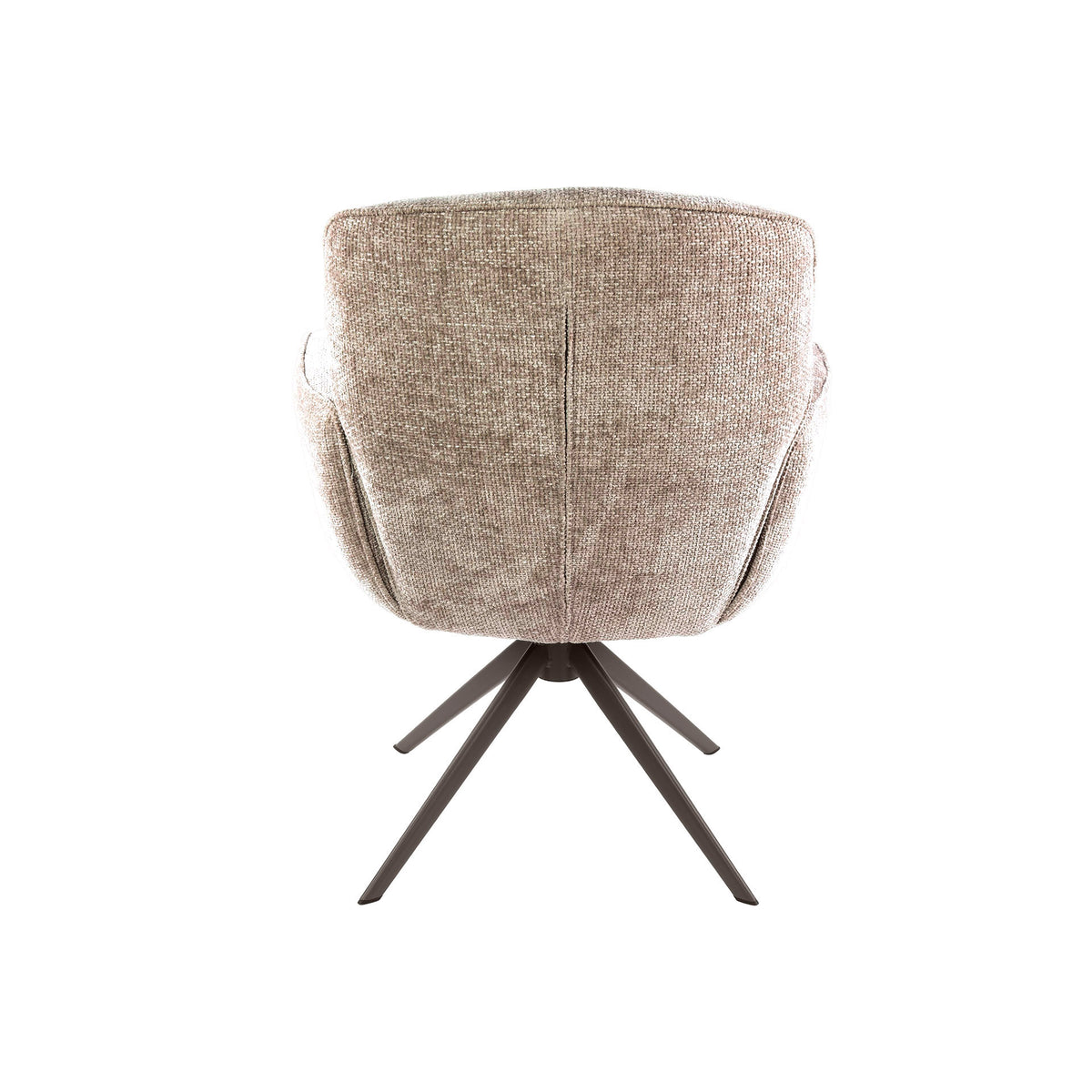 Stuhl – drehbar 2-er pack – 69×67×87 cm – Hoven sand - braun | Modell N0291