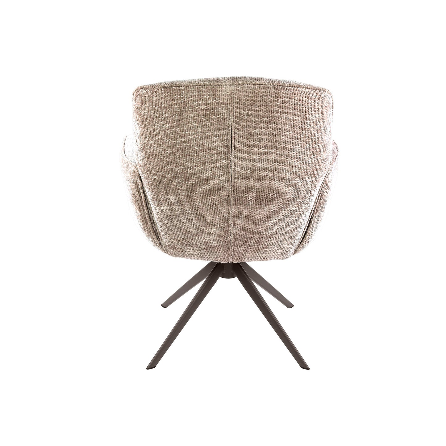 Stuhl – drehbar 2-er pack – 69×67×87 cm – Hoven sand - braun | Modell N0291