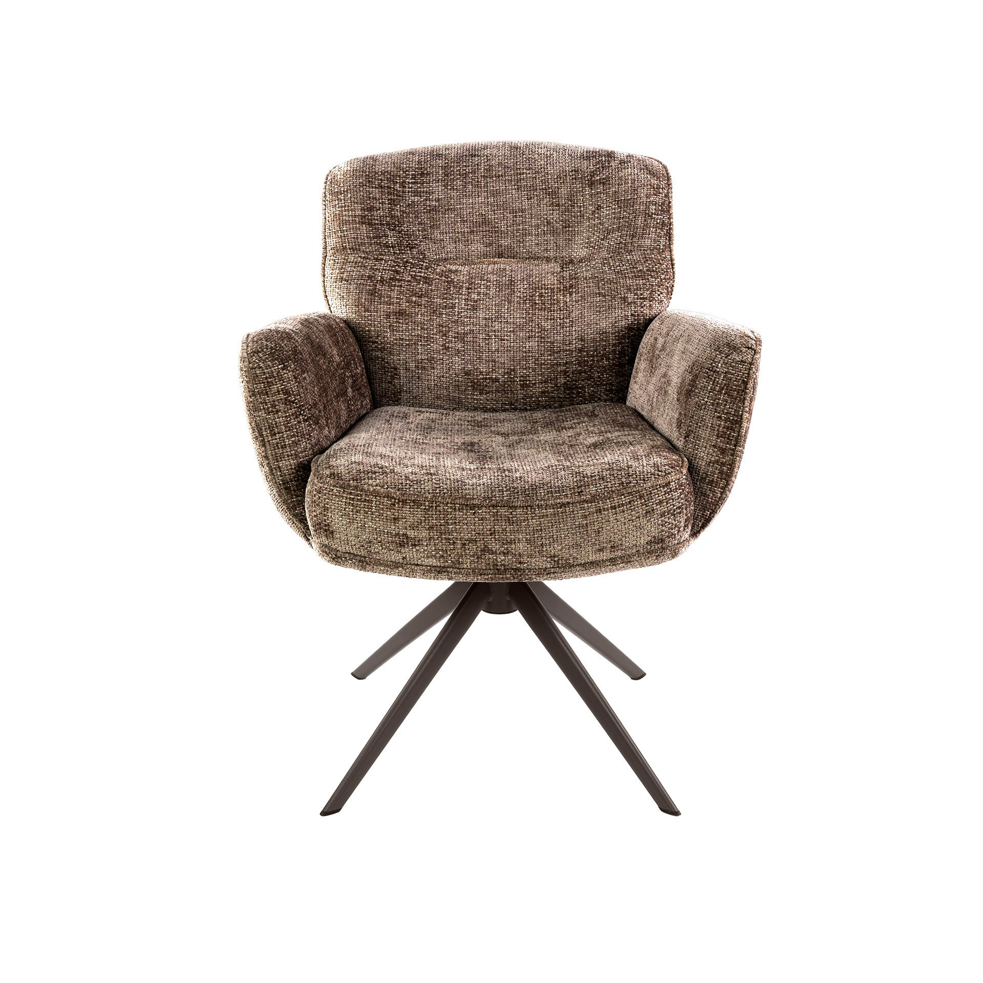 Stuhl – drehbar 2-er pack – 69×67×87 cm – Hoven sand - braun | Modell N0291