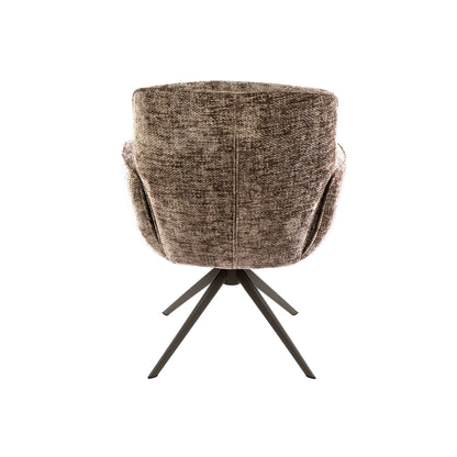 Stuhl – drehbar 2-er pack – 69×67×87 cm – Hoven sand - braun | Modell N0291