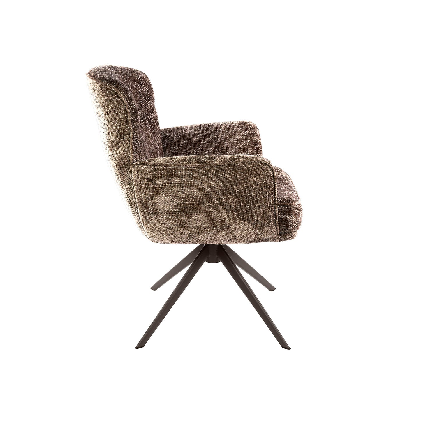 Stuhl – drehbar 2-er pack – 69×67×87 cm – Hoven sand - braun | Modell N0291
