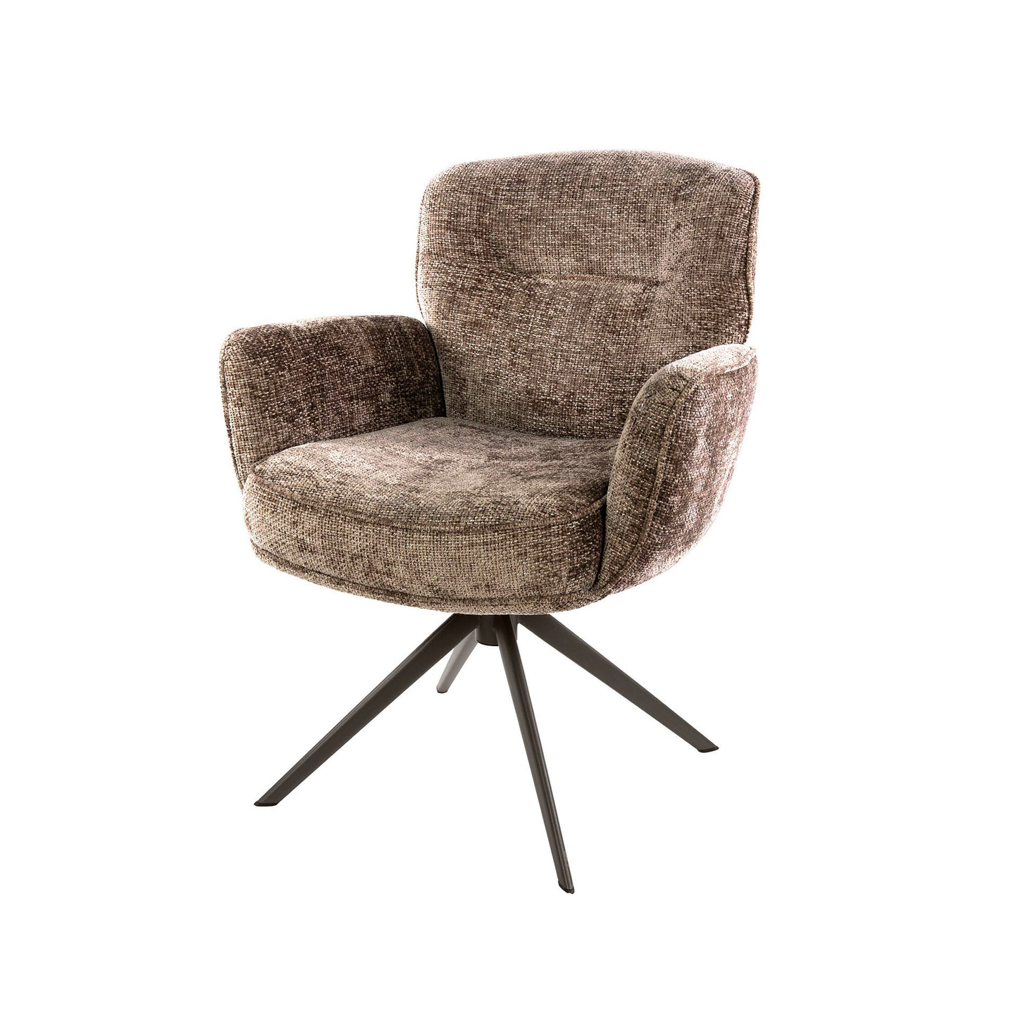 Stuhl – drehbar 2-er pack – 69×67×87 cm – Hoven sand - braun | Modell N0291