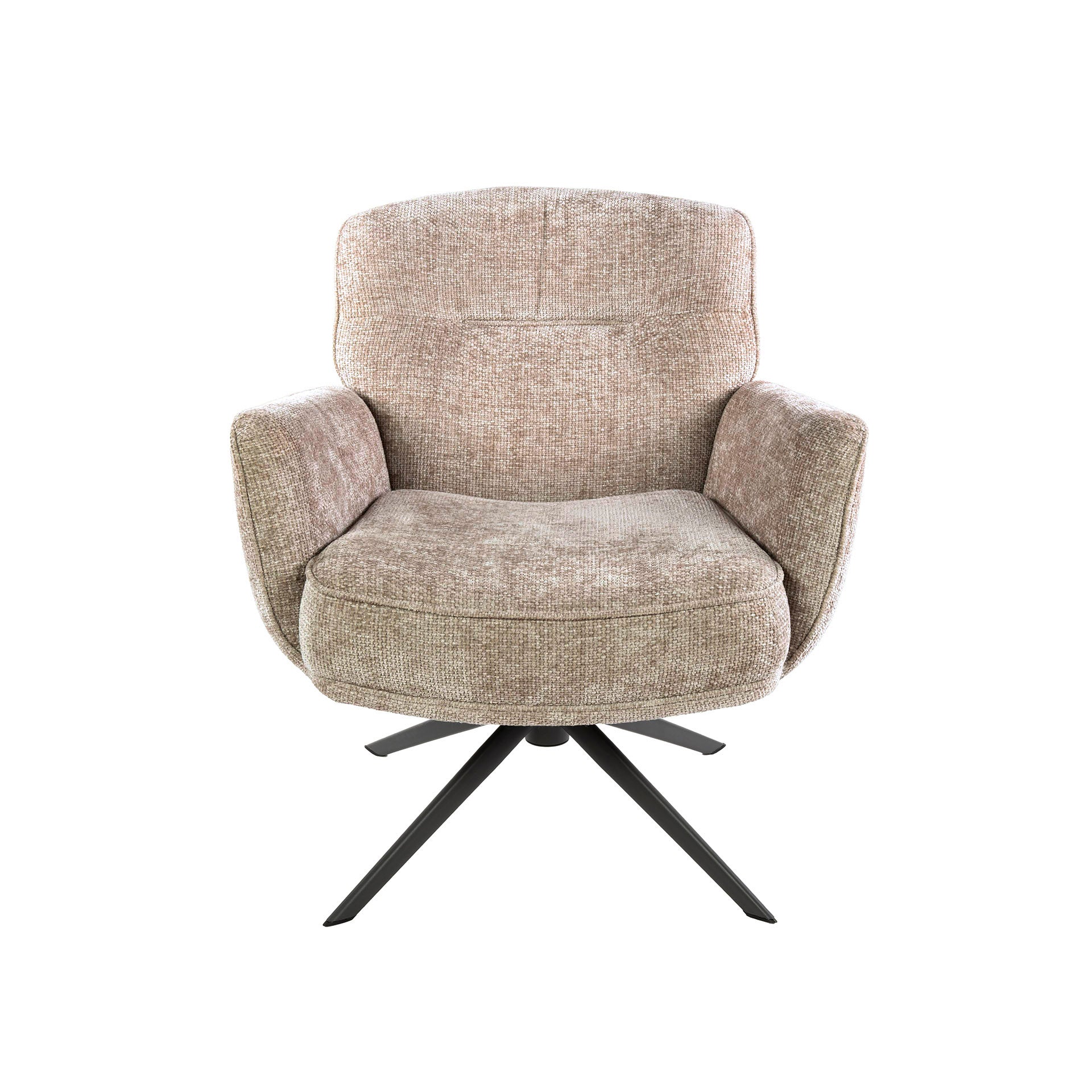Sessel – drehbar – 75×79×83 cm – Hoven sand | Modell N0292