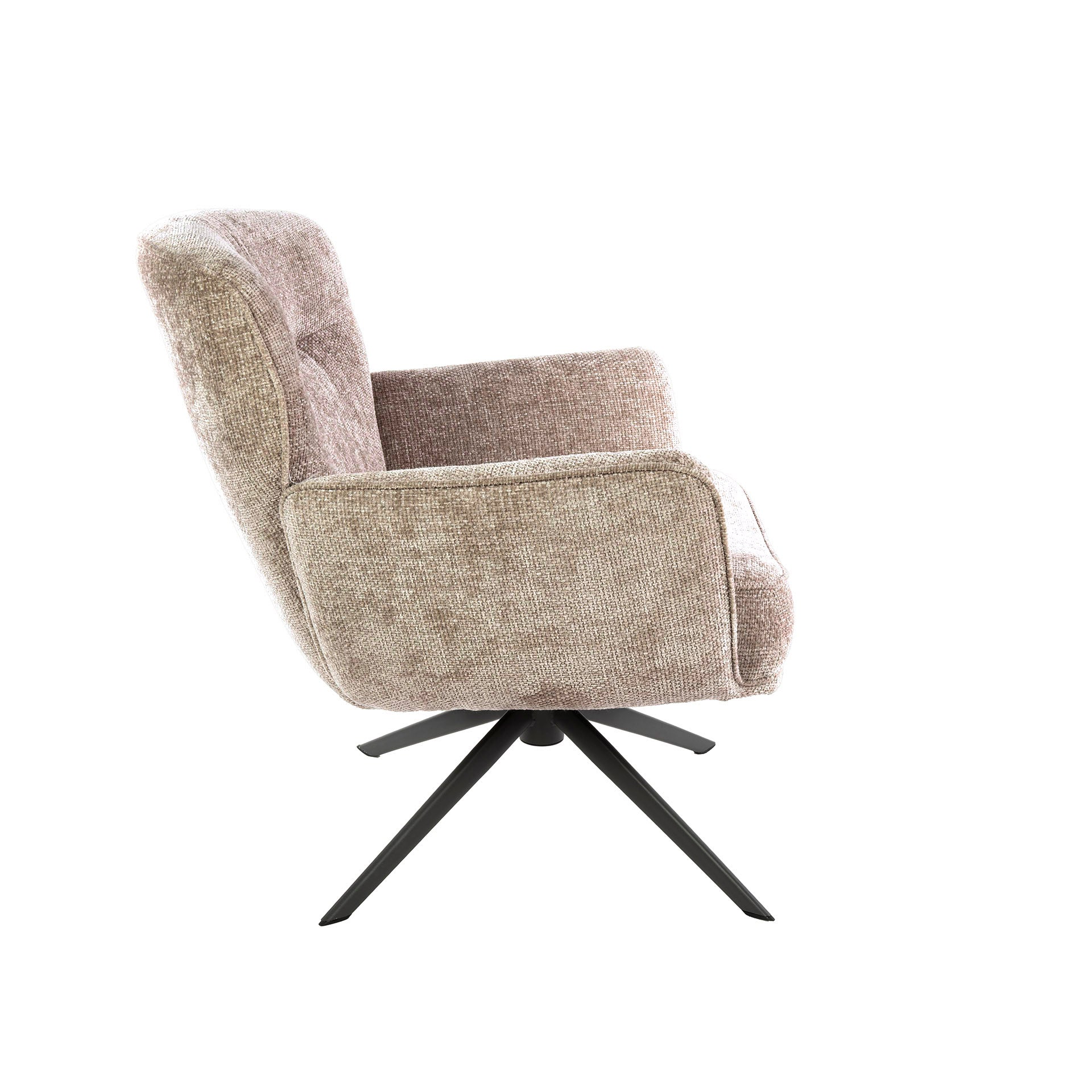 Sessel – drehbar – 75×79×83 cm – Hoven sand | Modell N0292